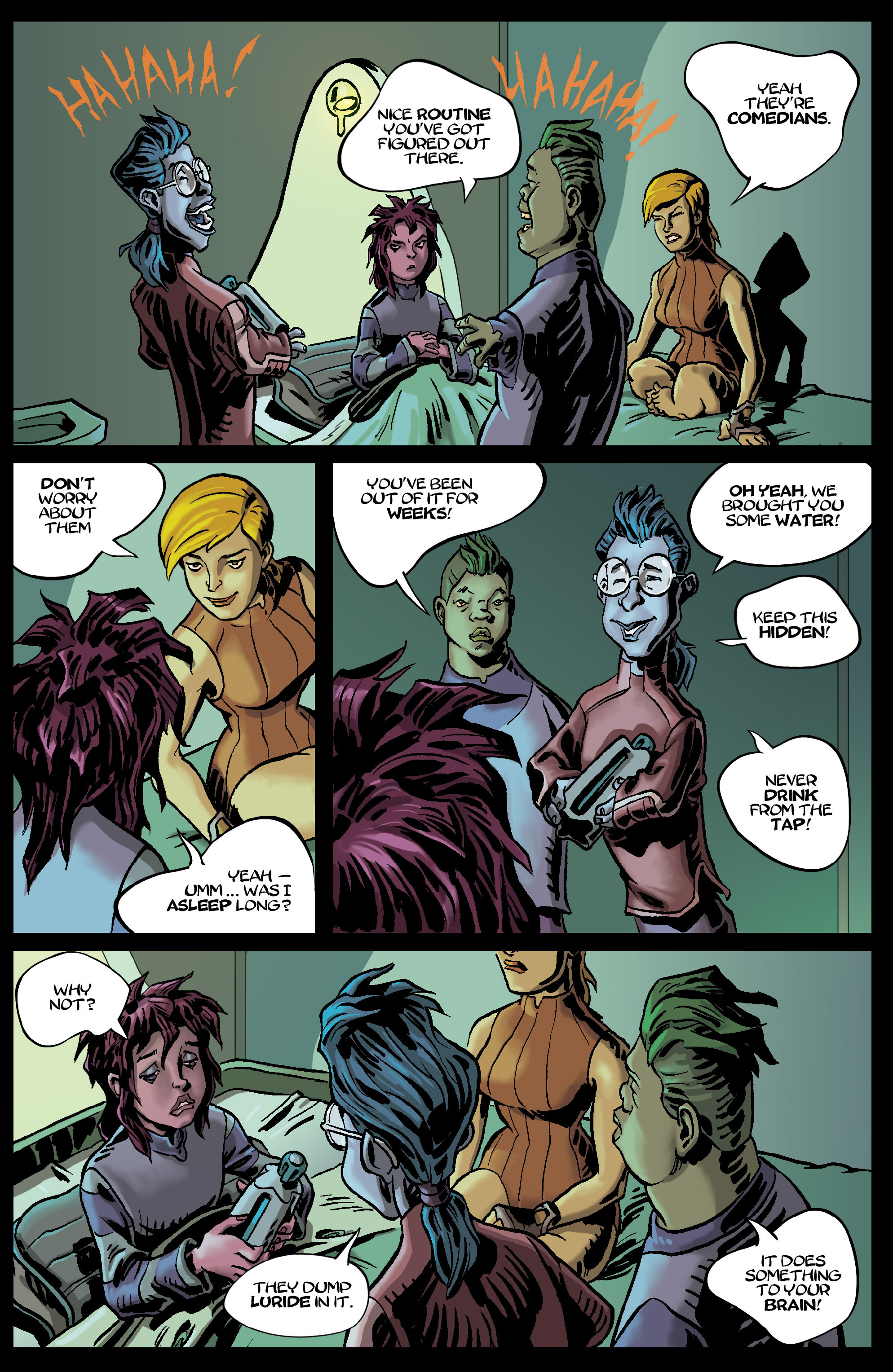 Read online 8House comic -  Issue #5 - 19