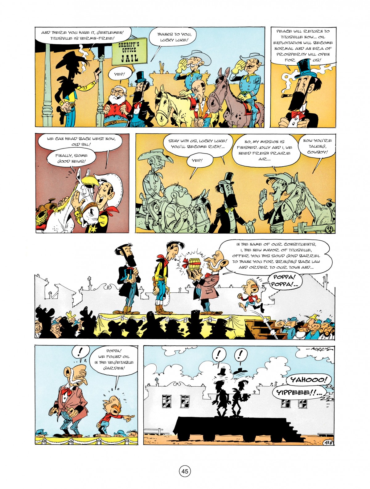 Read online A Lucky Luke Adventure comic -  Issue #5 - 47