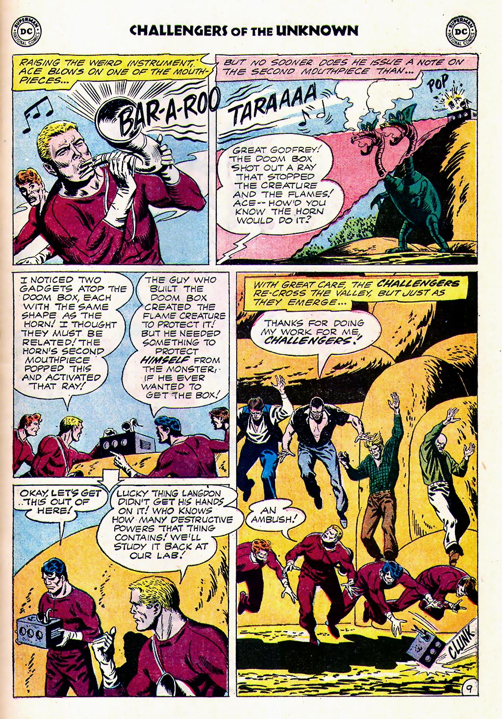 Read online Challengers of the Unknown (1958) comic -  Issue #23 - 11