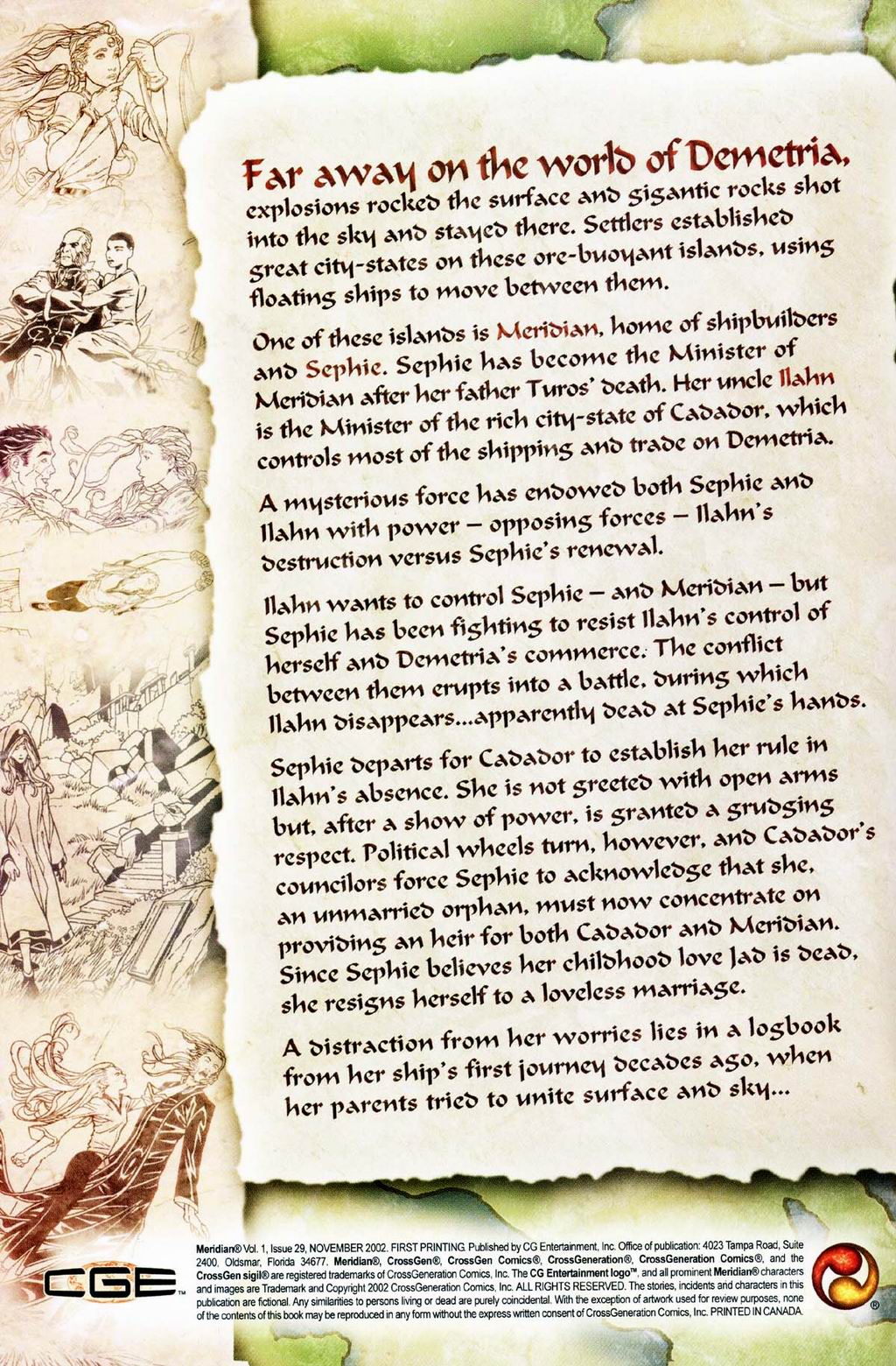 Read online Meridian comic -  Issue #29 - 2