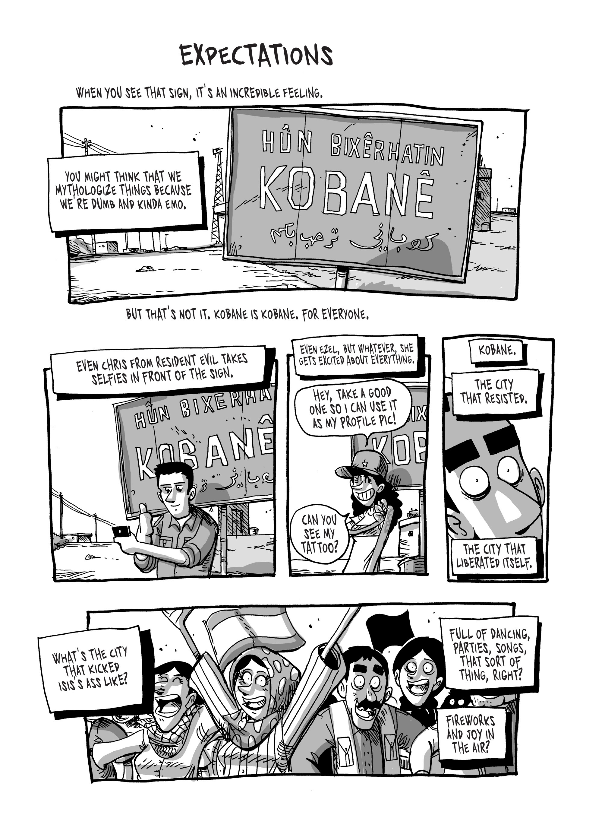 Read online Kobane Calling: Greetings From Northern Syria comic -  Issue # TPB (Part 2) - 84