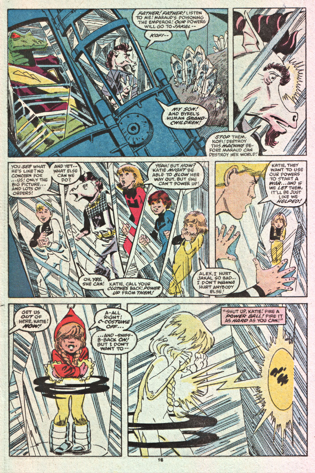 Read online Power Pack (1984) comic -  Issue #23 - 17