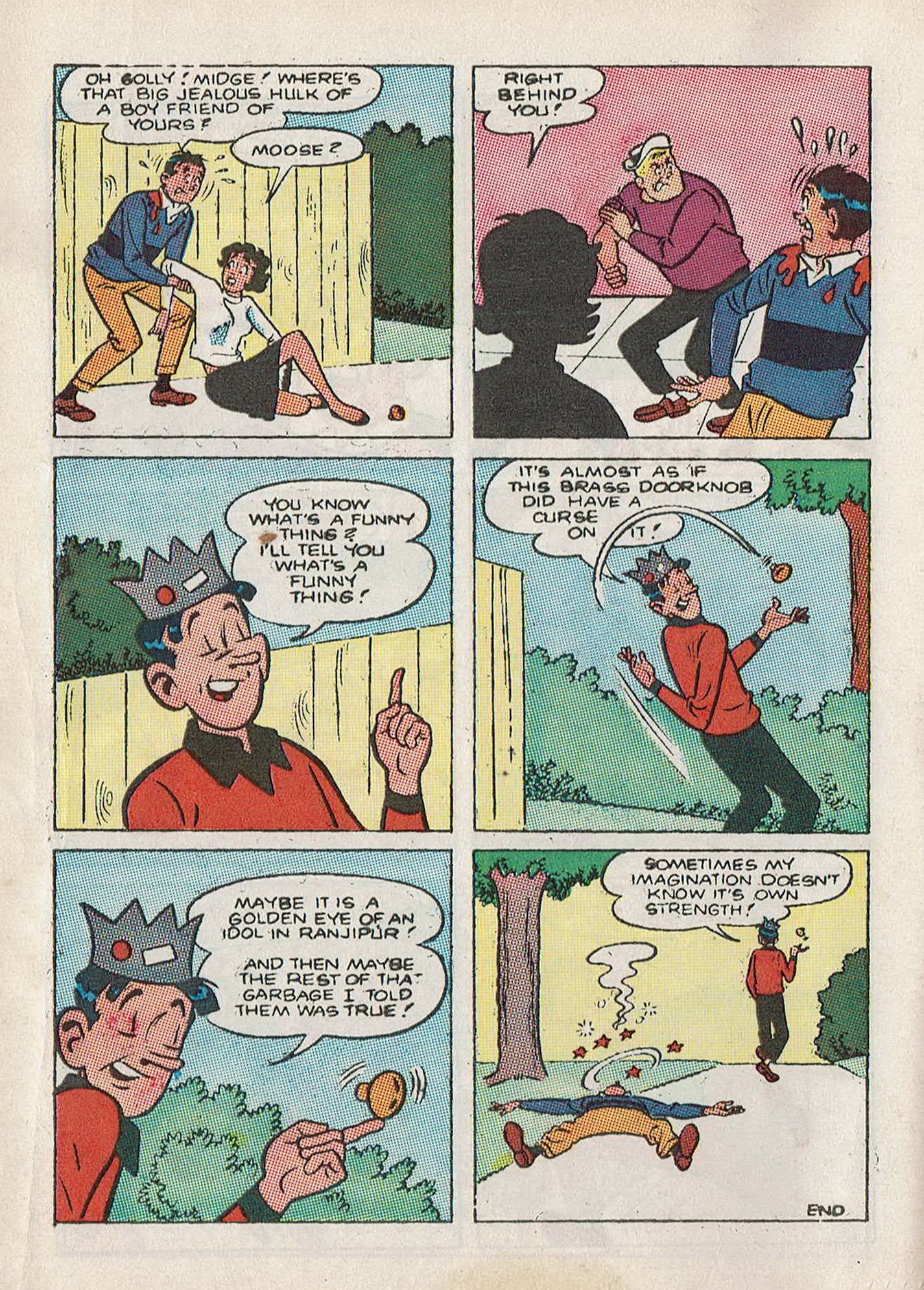 Read online Jughead Jones Comics Digest comic -  Issue #59 - 60