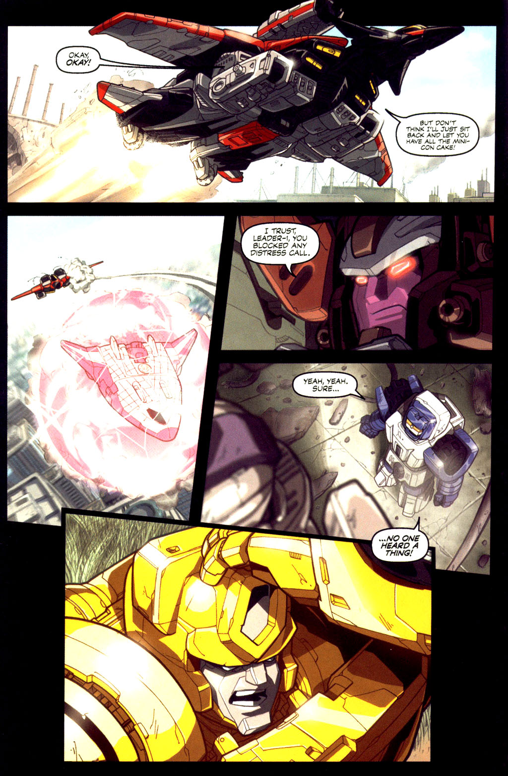 Read online Transformers Armada comic -  Issue #6 - 14