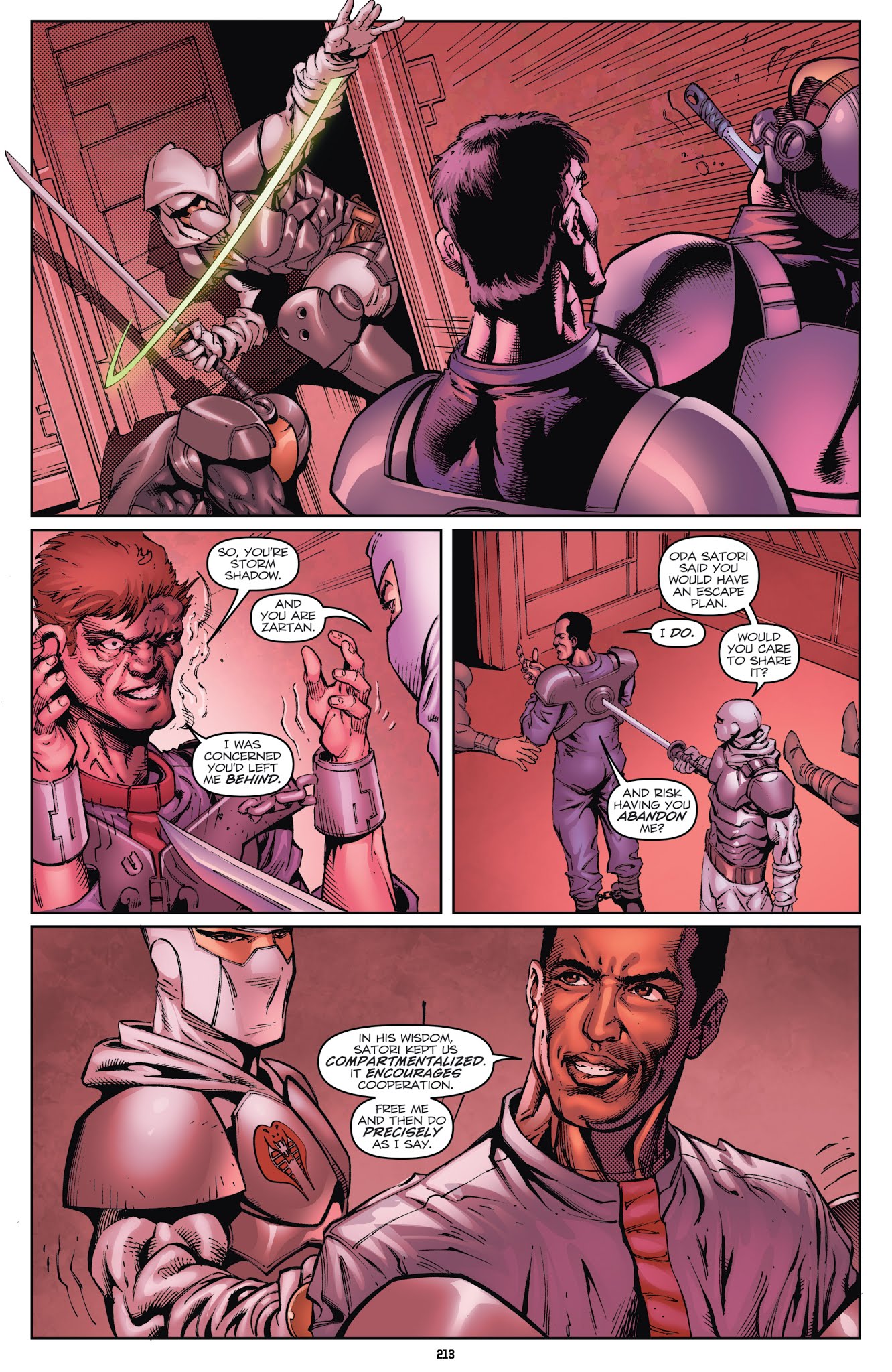 Read online G.I. Joe: The IDW Collection comic -  Issue # TPB 6 - 210