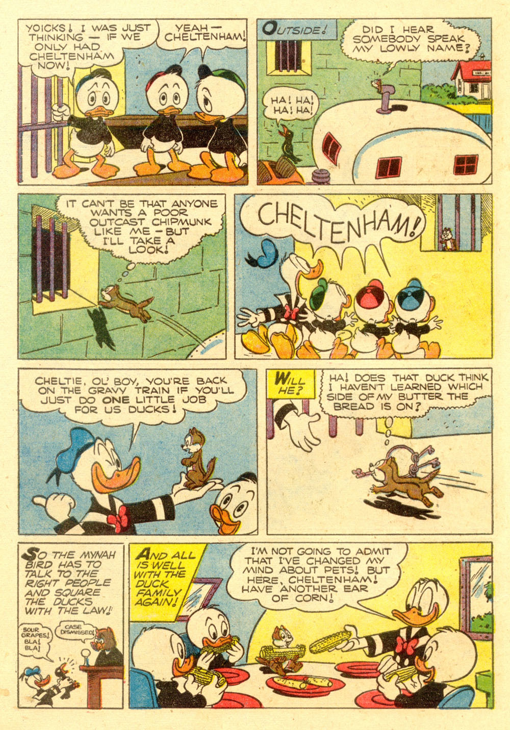 Read online Walt Disney's Comics and Stories comic -  Issue #168 - 12