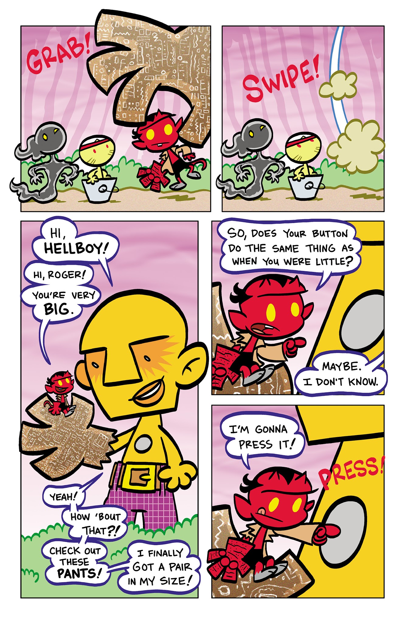 Read online Itty Bitty Hellboy: The Search for the Were-Jaguar! comic -  Issue #4 - 12