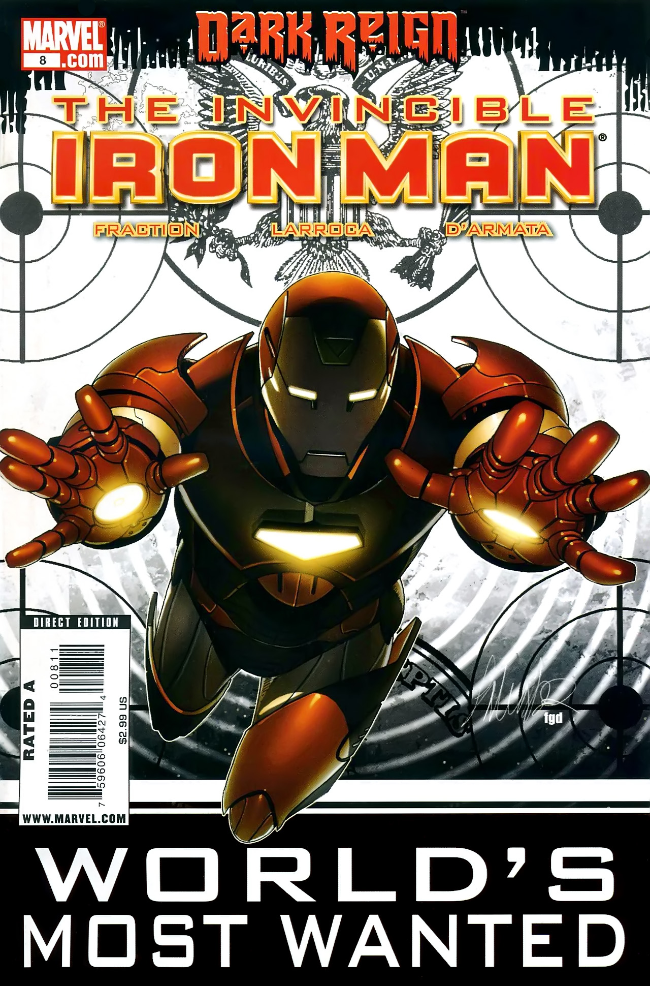 Read online The Invincible Iron Man (2008) comic -  Issue #8 - 1