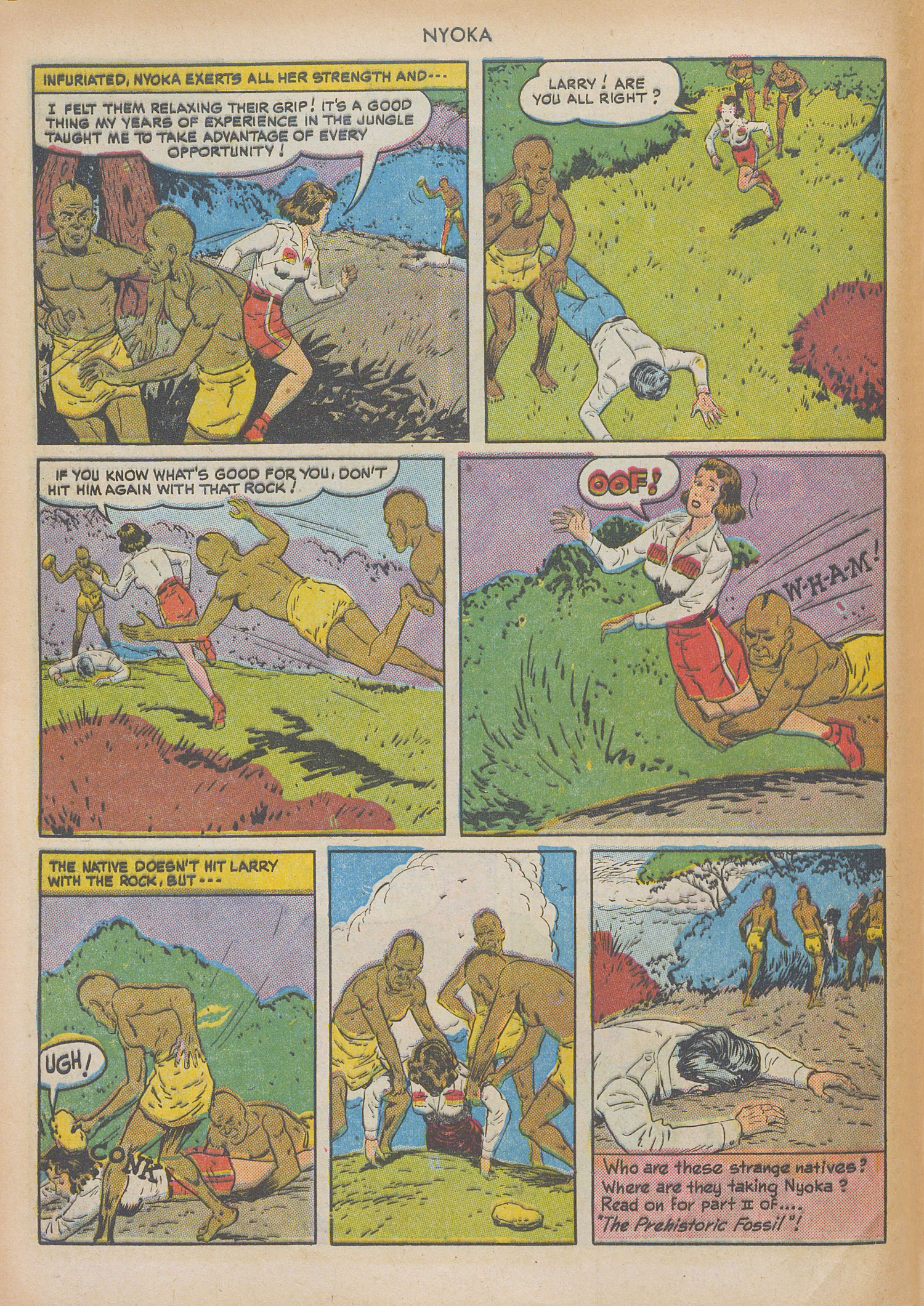Read online Nyoka the Jungle Girl (1945) comic -  Issue #47 - 13
