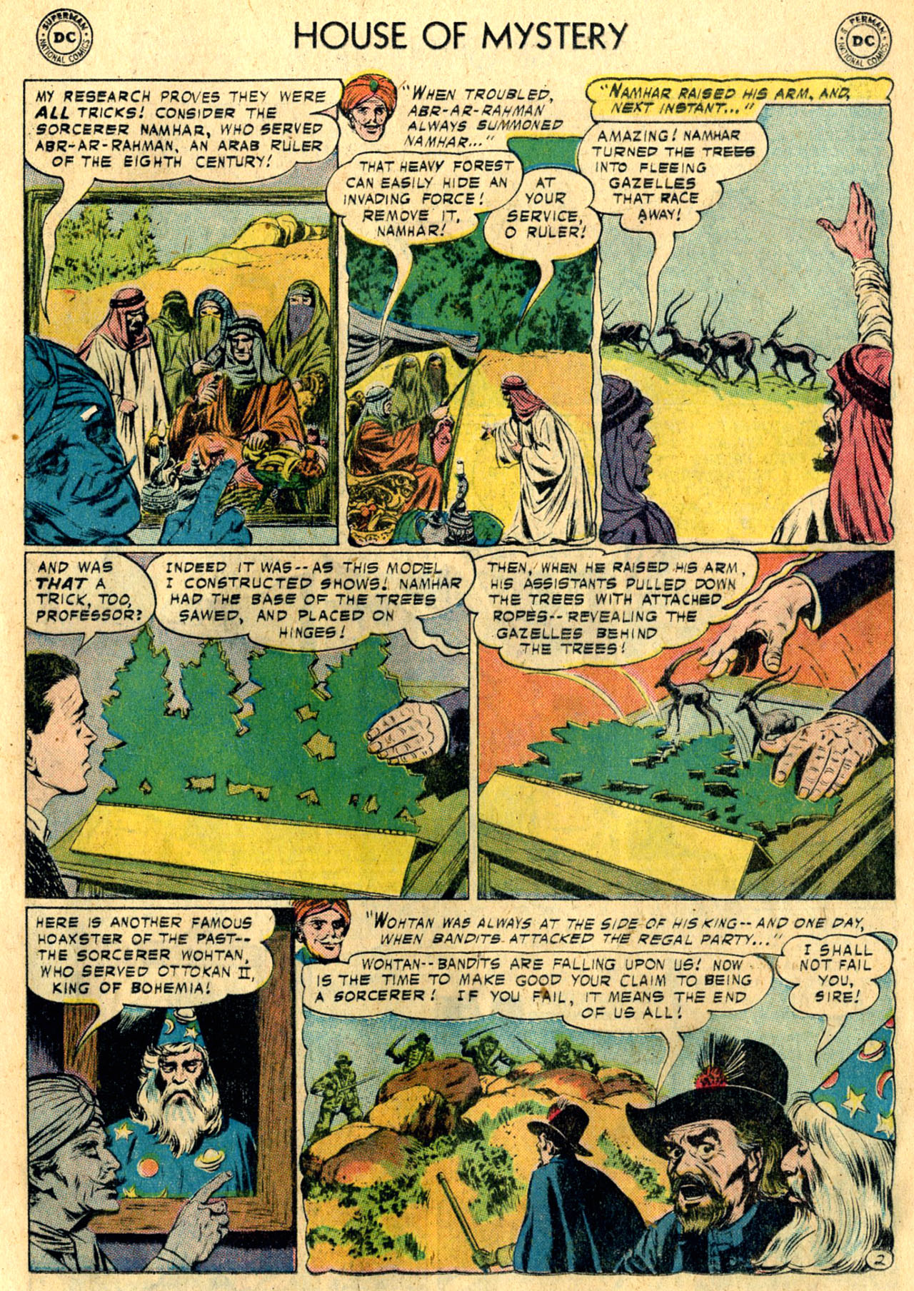 Read online House of Mystery (1951) comic -  Issue #74 - 13