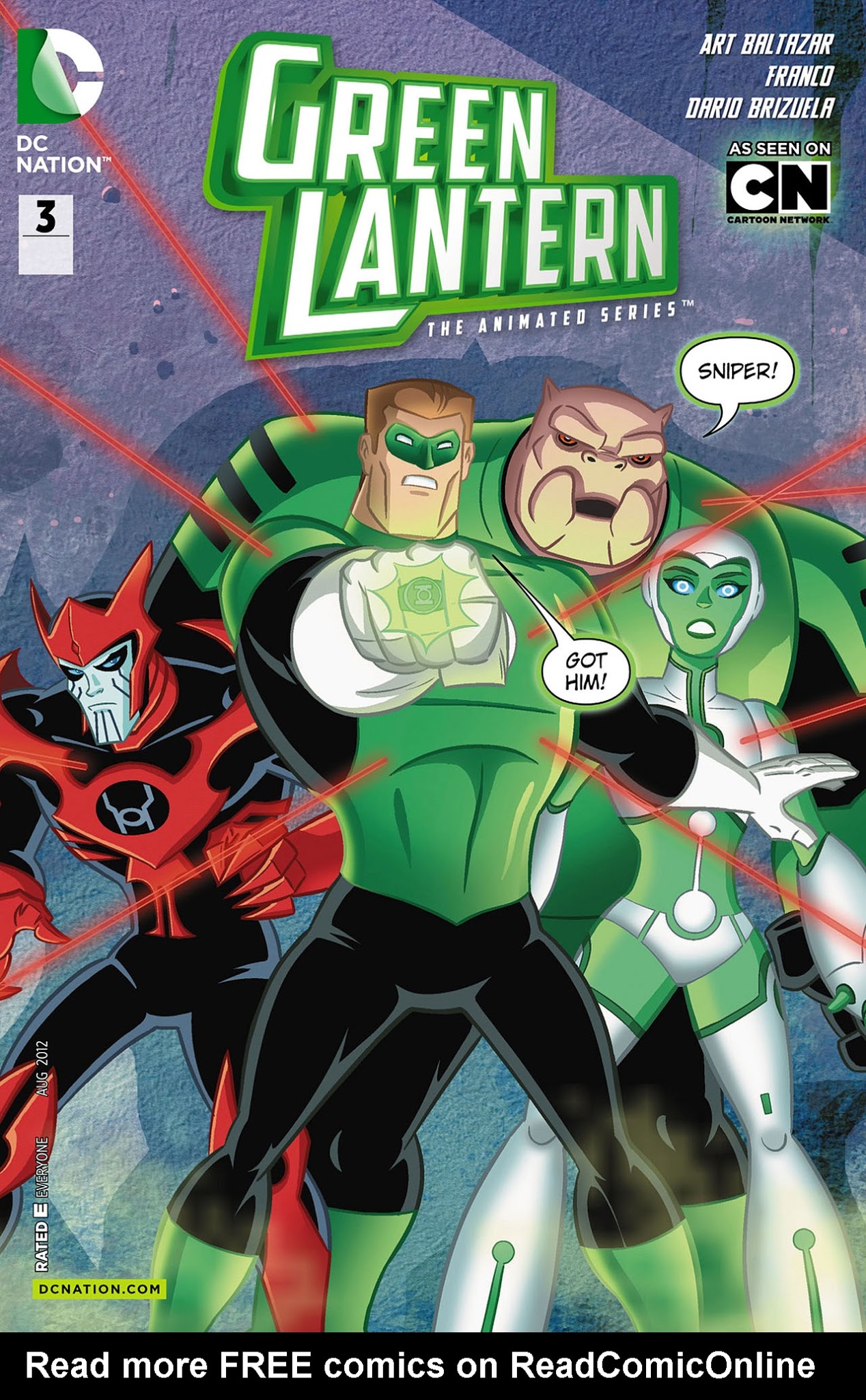 Read online Green Lantern: The Animated Series comic -  Issue #3 - 1