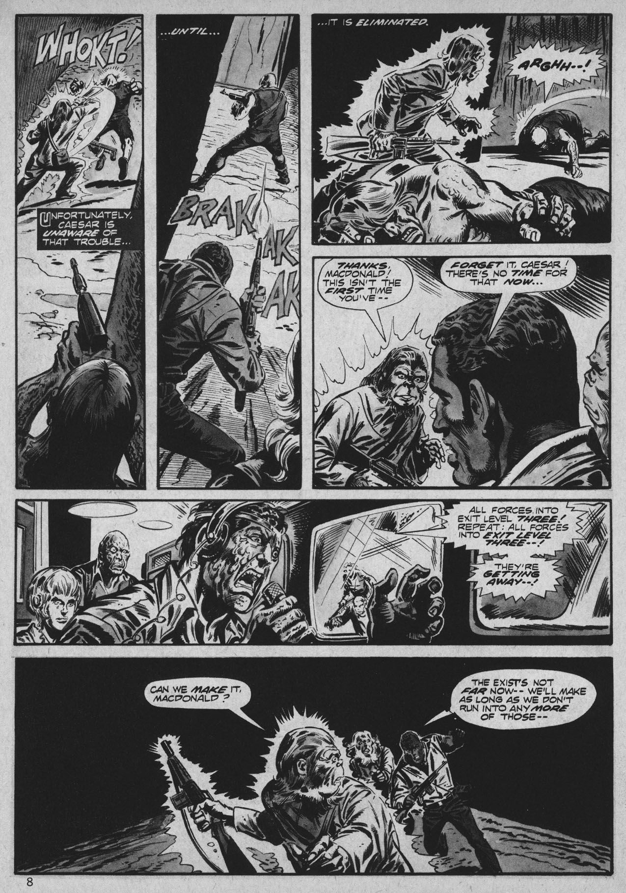 Read online Planet of the Apes comic -  Issue #25 - 8