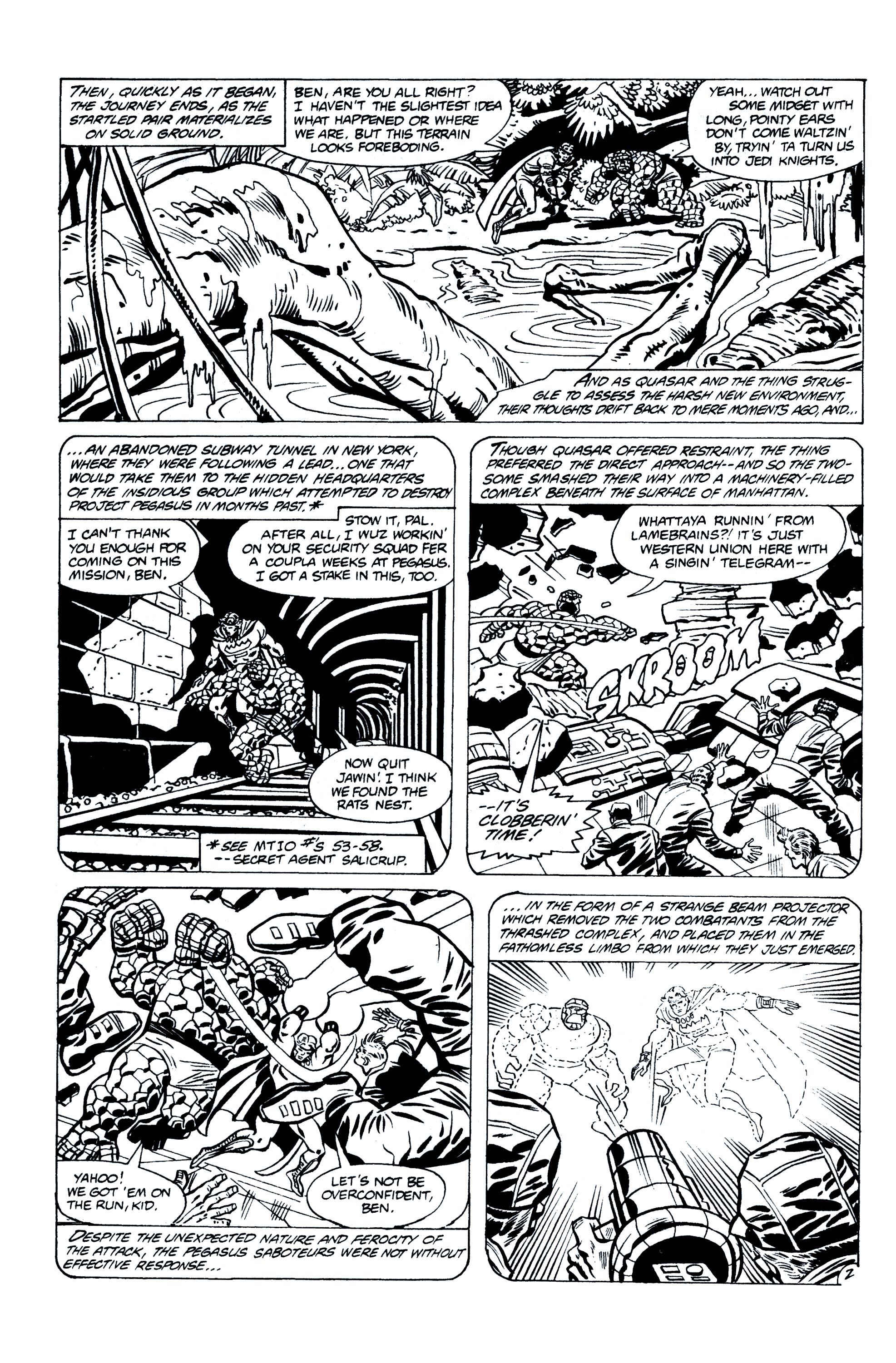 Read online Essential Marvel Two-In-One comic -  Issue # TPB 3 (Part 5) - 35