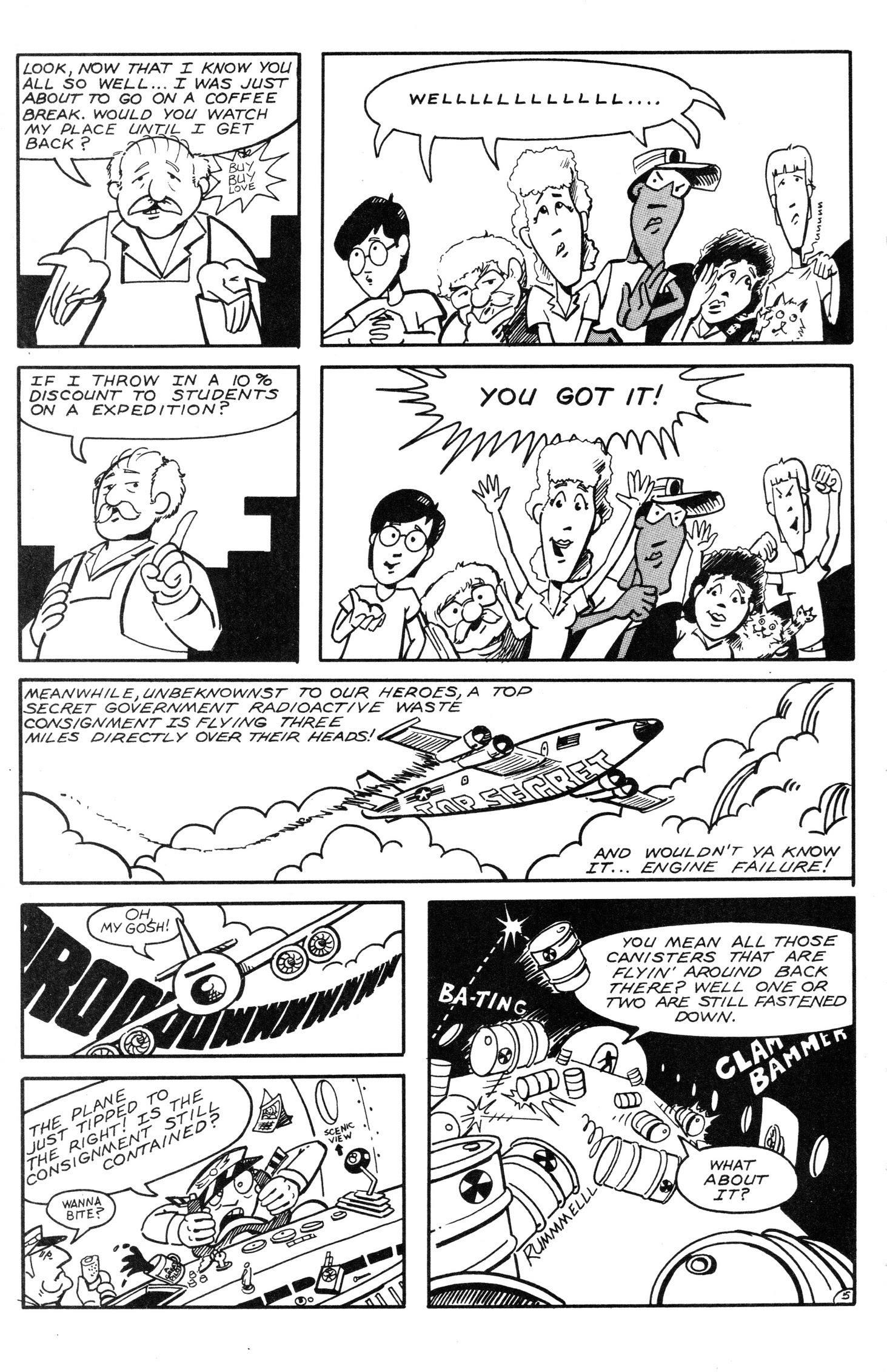 Read online Blip and the C.C.A.D.S. comic -  Issue #1 - 8