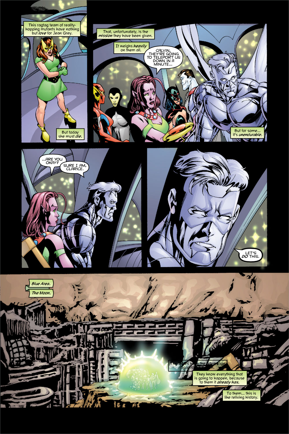 Read online Exiles (2001) comic -  Issue #4 - 5