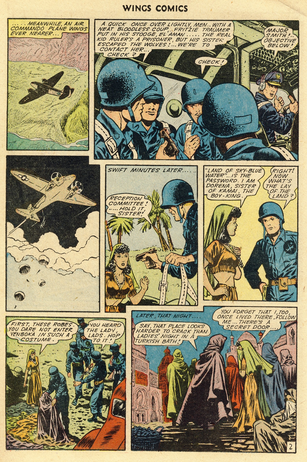 Read online Wings Comics comic -  Issue #49 - 22