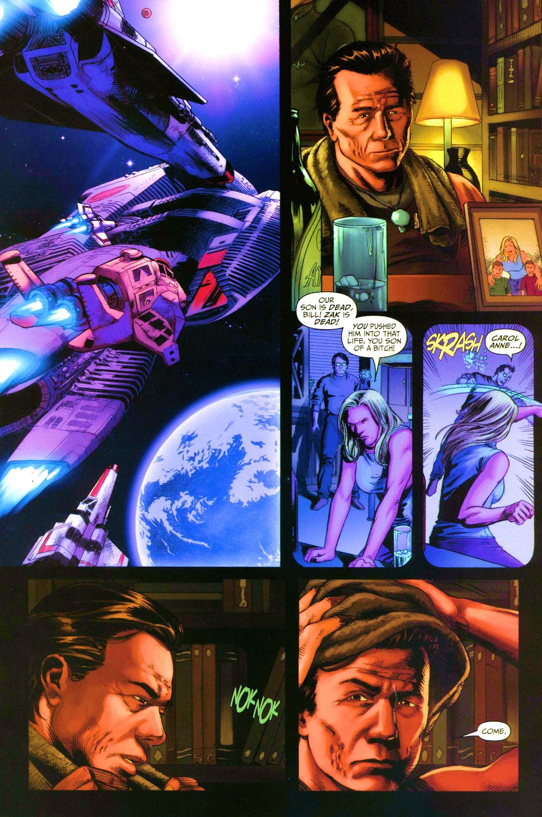 Battlestar Galactica: Season Zero issue 2 - Page 21