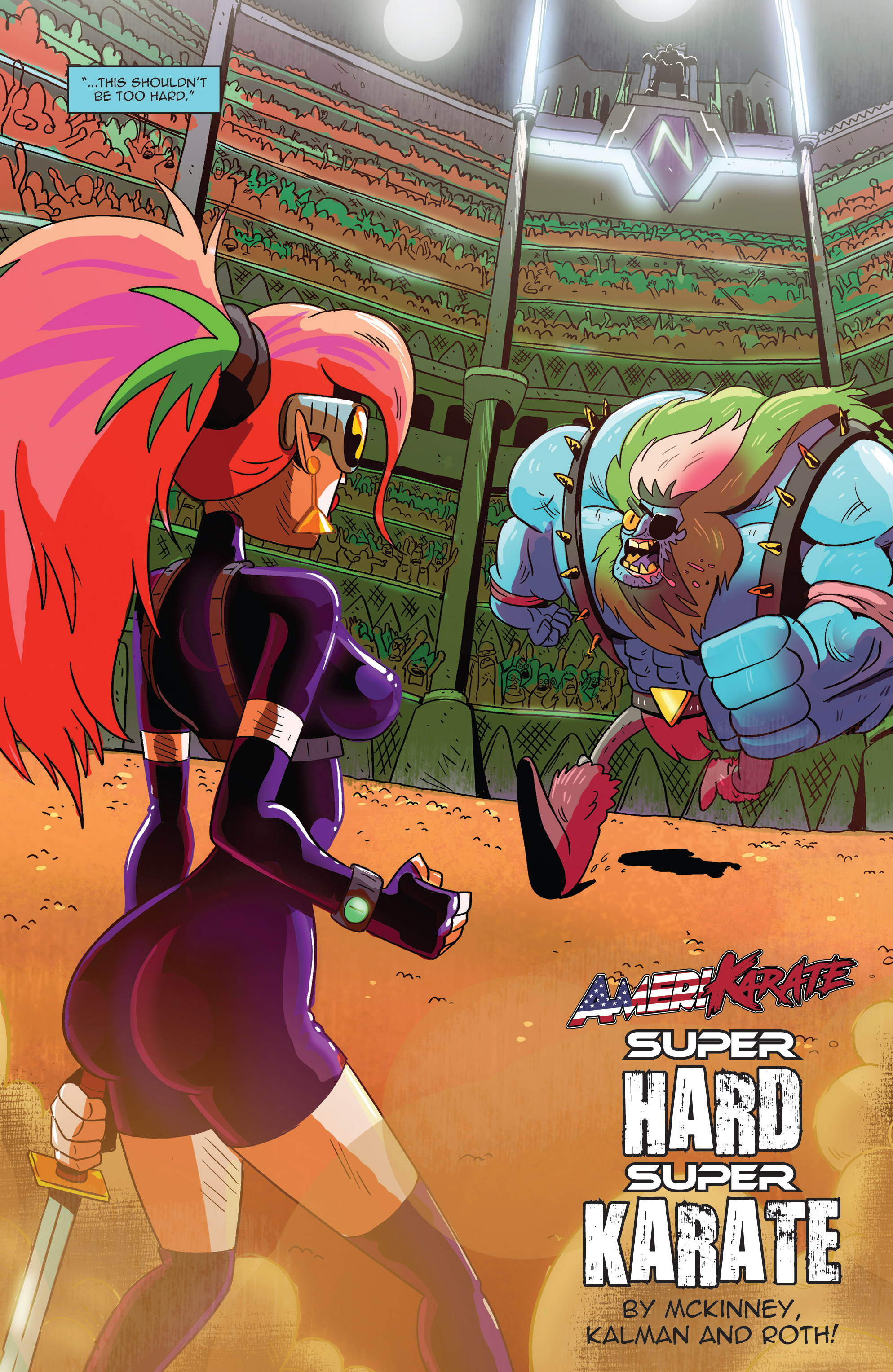 Read online AmeriKarate comic -  Issue #3 - 5