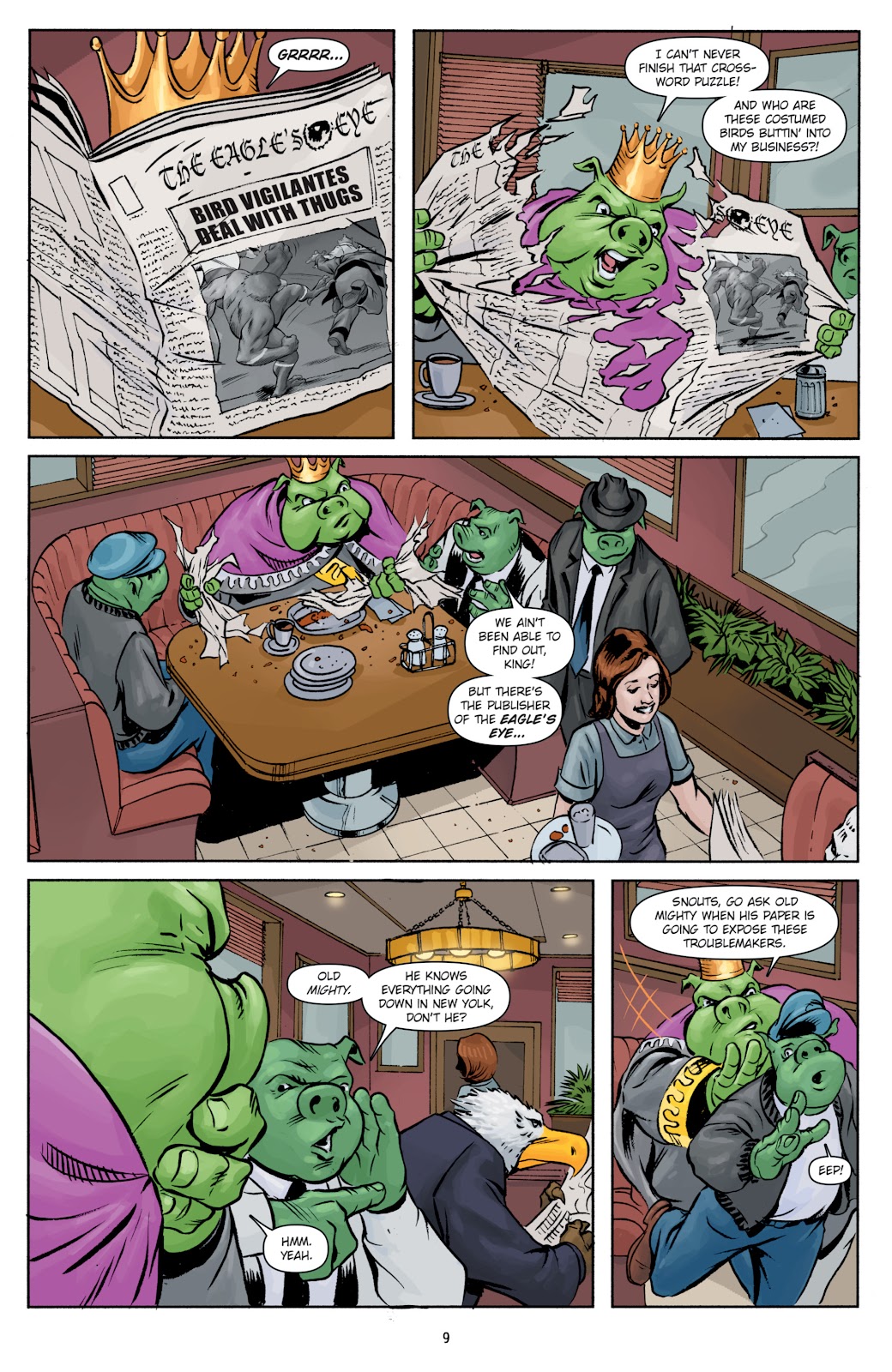 Super Angry Birds issue TPB - Page 9
