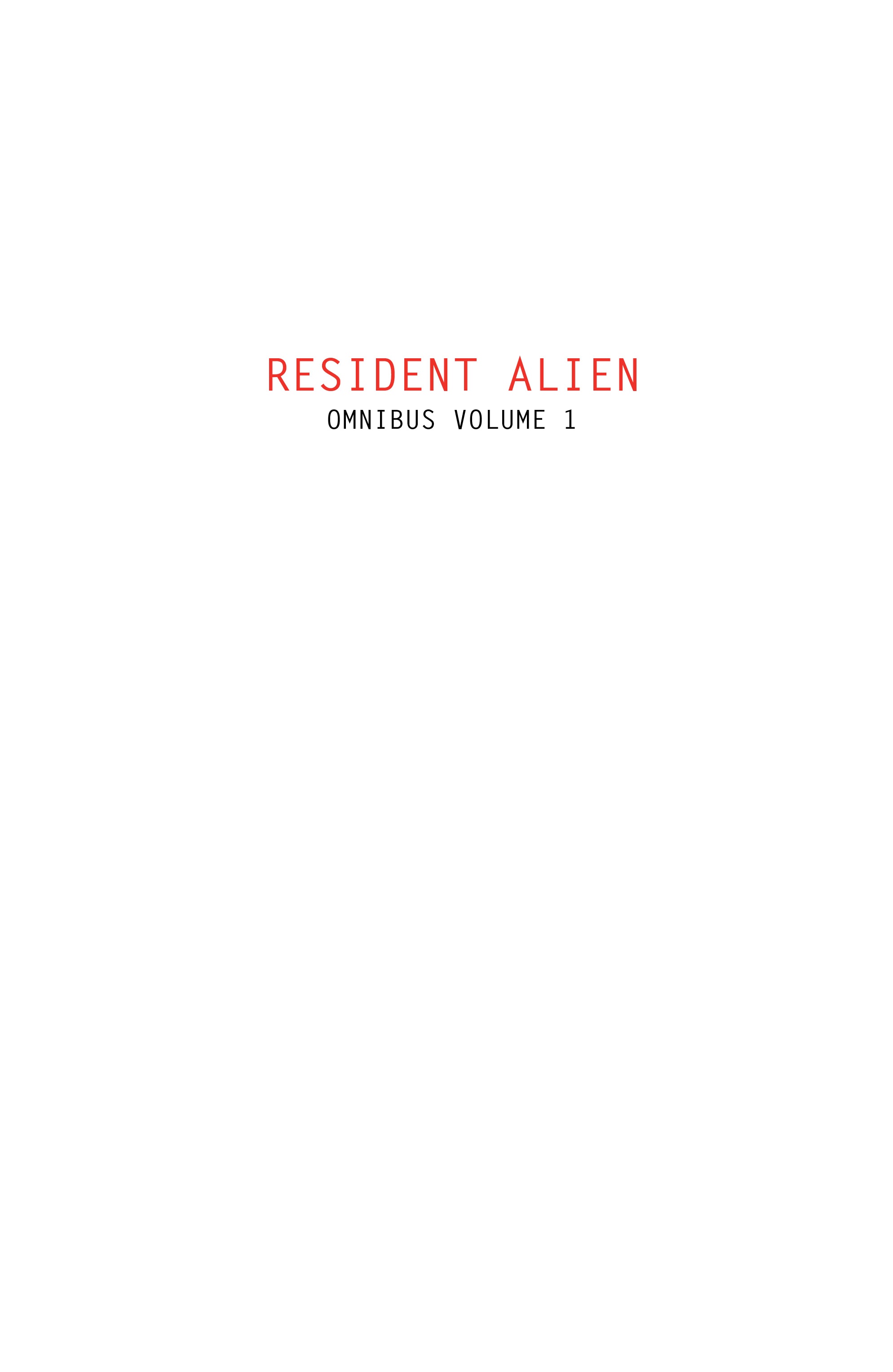 Read online Resident Alien Omnibus comic -  Issue # TPB 1 (Part 1) - 2