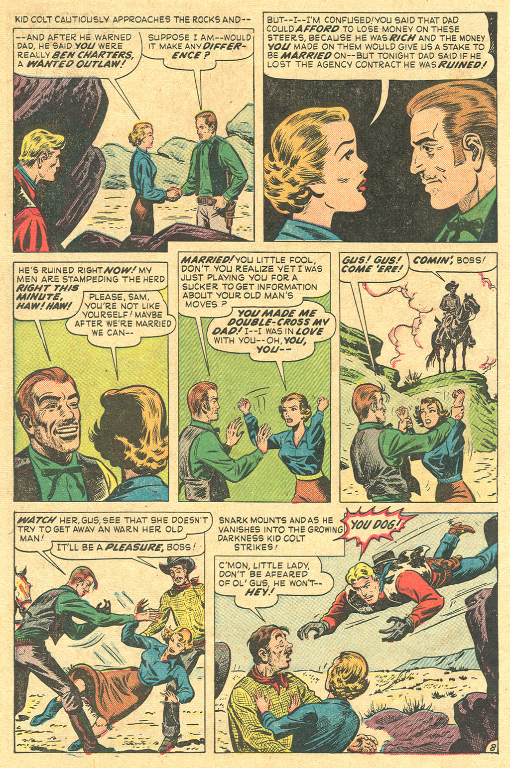 Read online Kid Colt Outlaw comic -  Issue #4 - 10