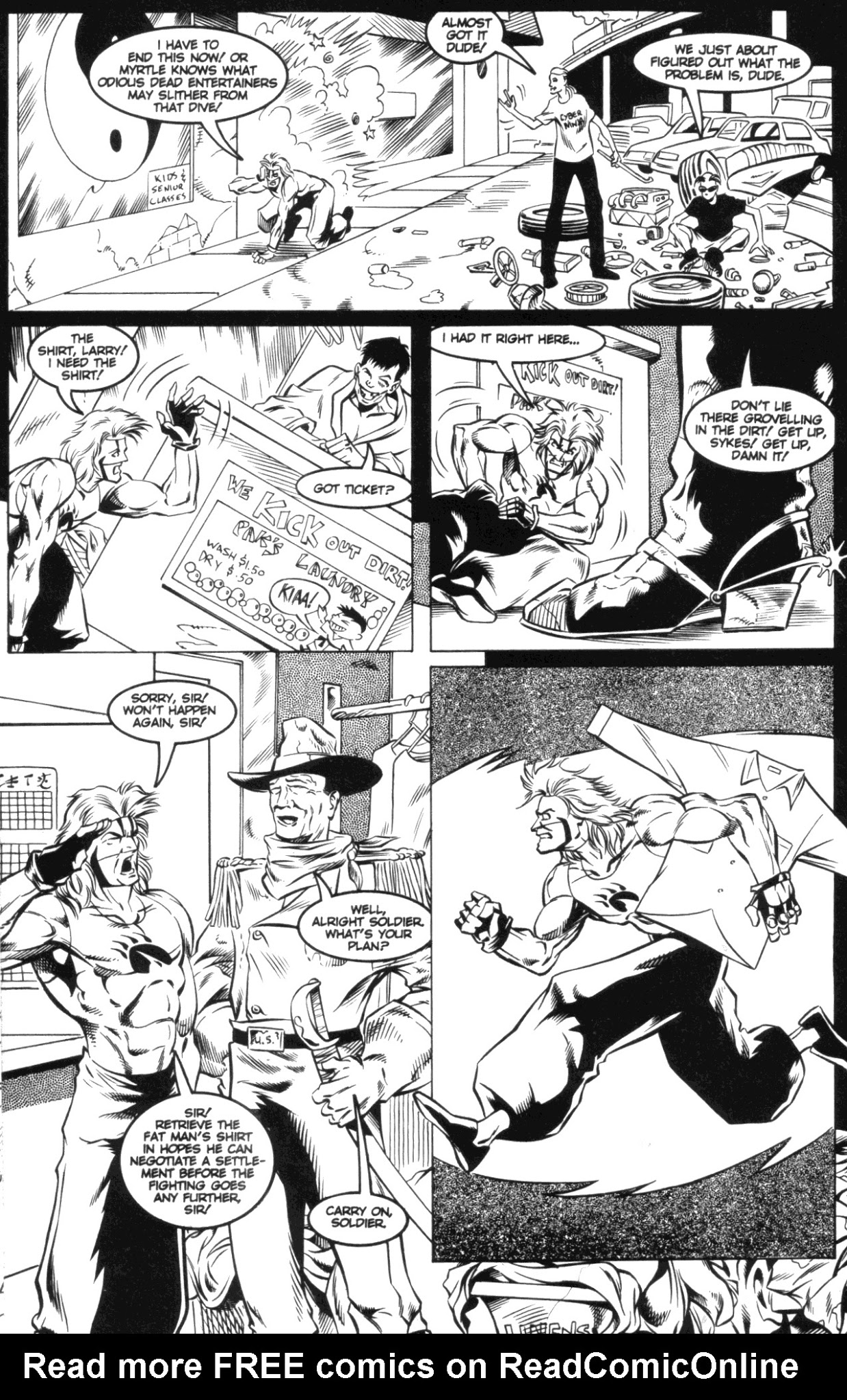 Read online The Badger (1997) comic -  Issue #10 - 24