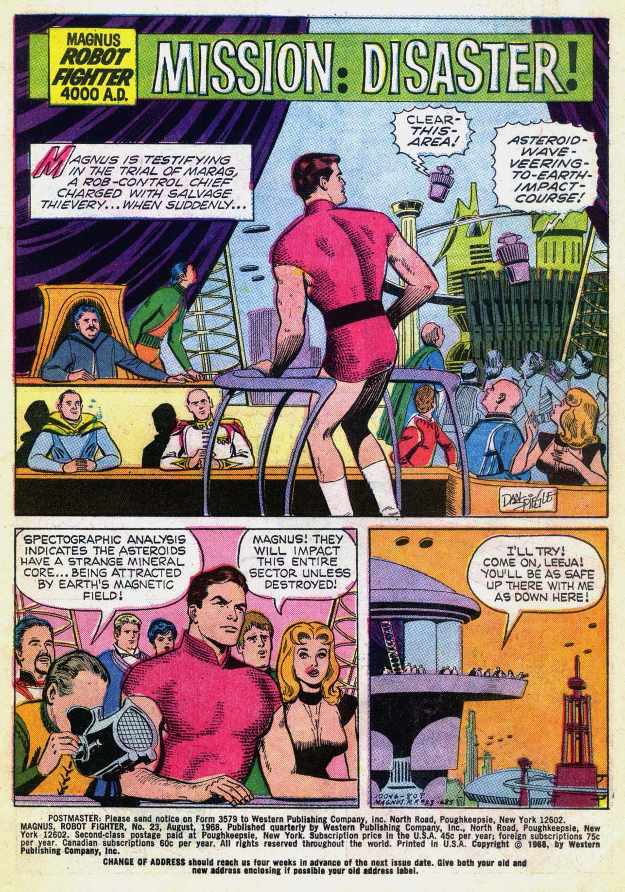 Read online Magnus, Robot Fighter 4000 AD comic -  Issue #23 - 2