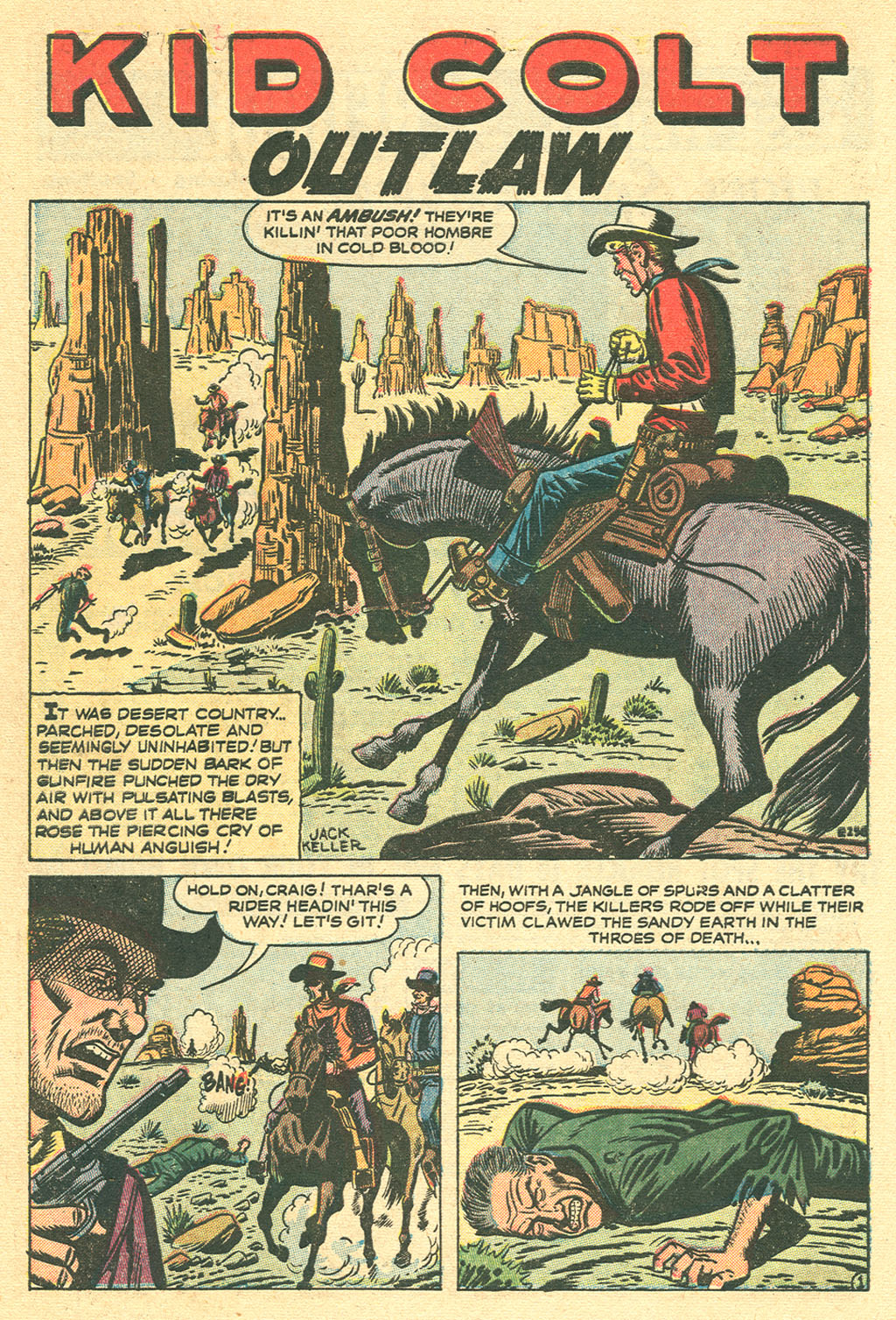 Read online Kid Colt Outlaw comic -  Issue #38 - 10
