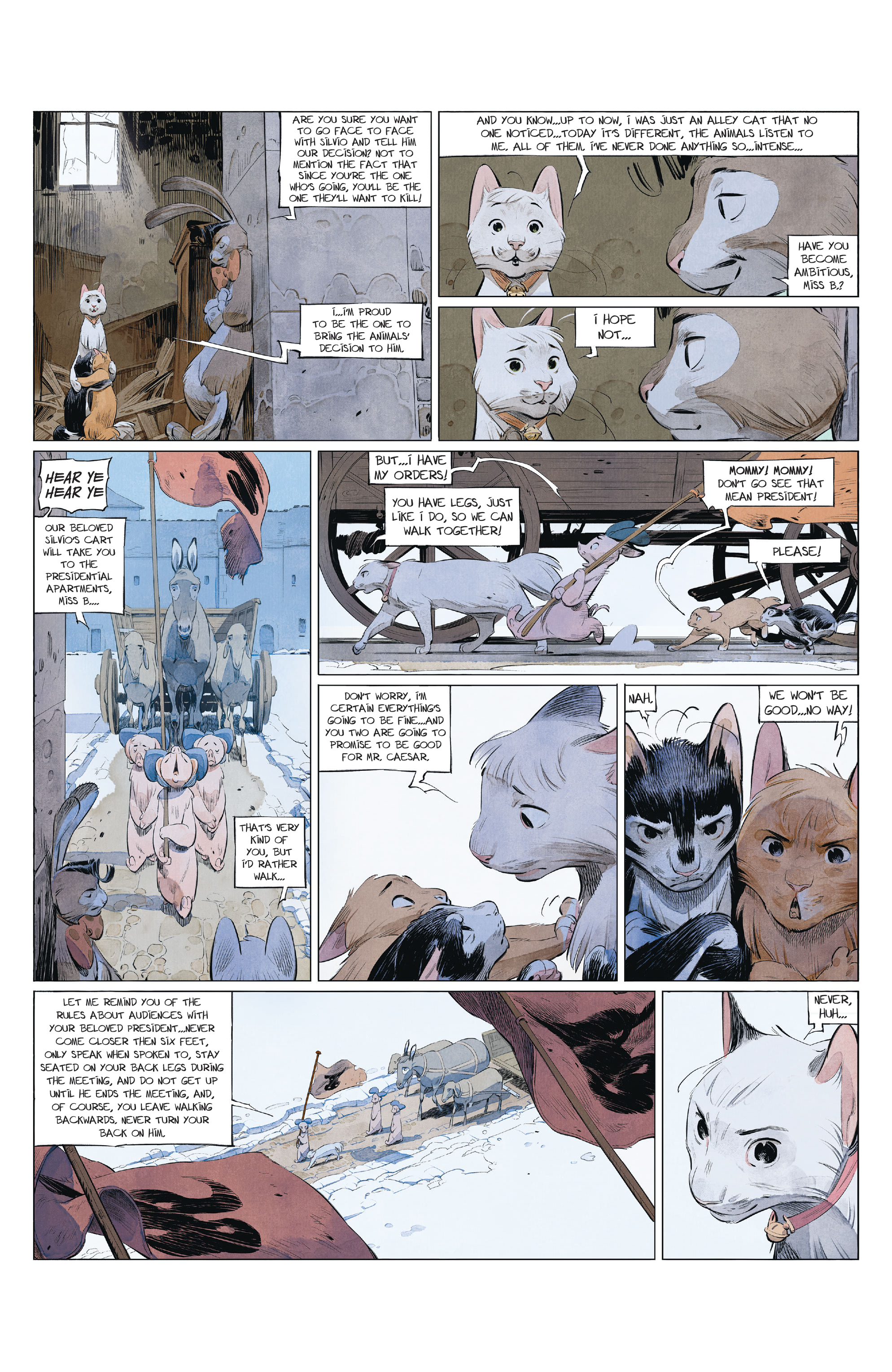 Read online Animal Castle comic -  Issue #5 - 17