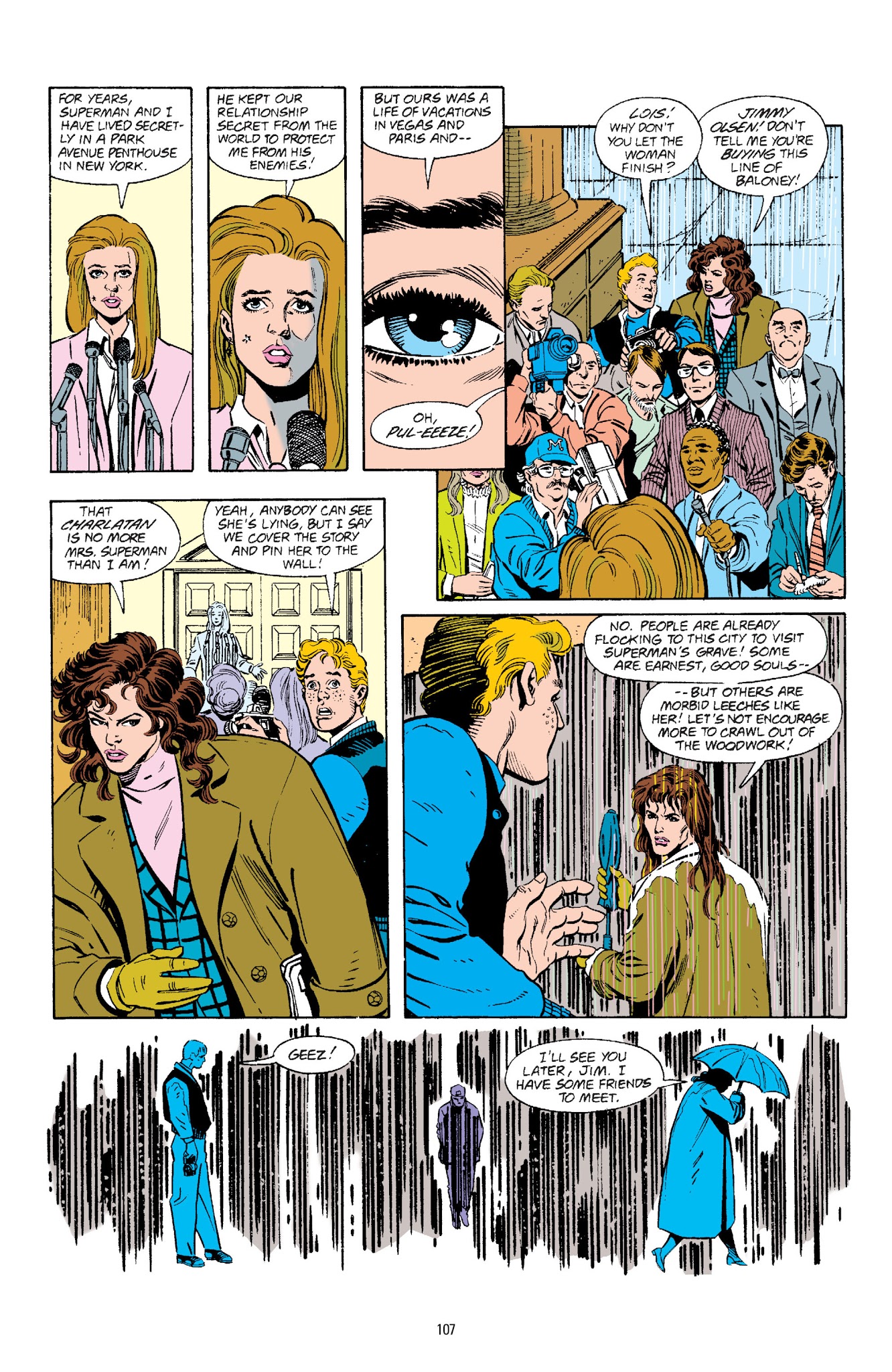 Read online Superman: Funeral For A Friend comic -  Issue # TPB - 99