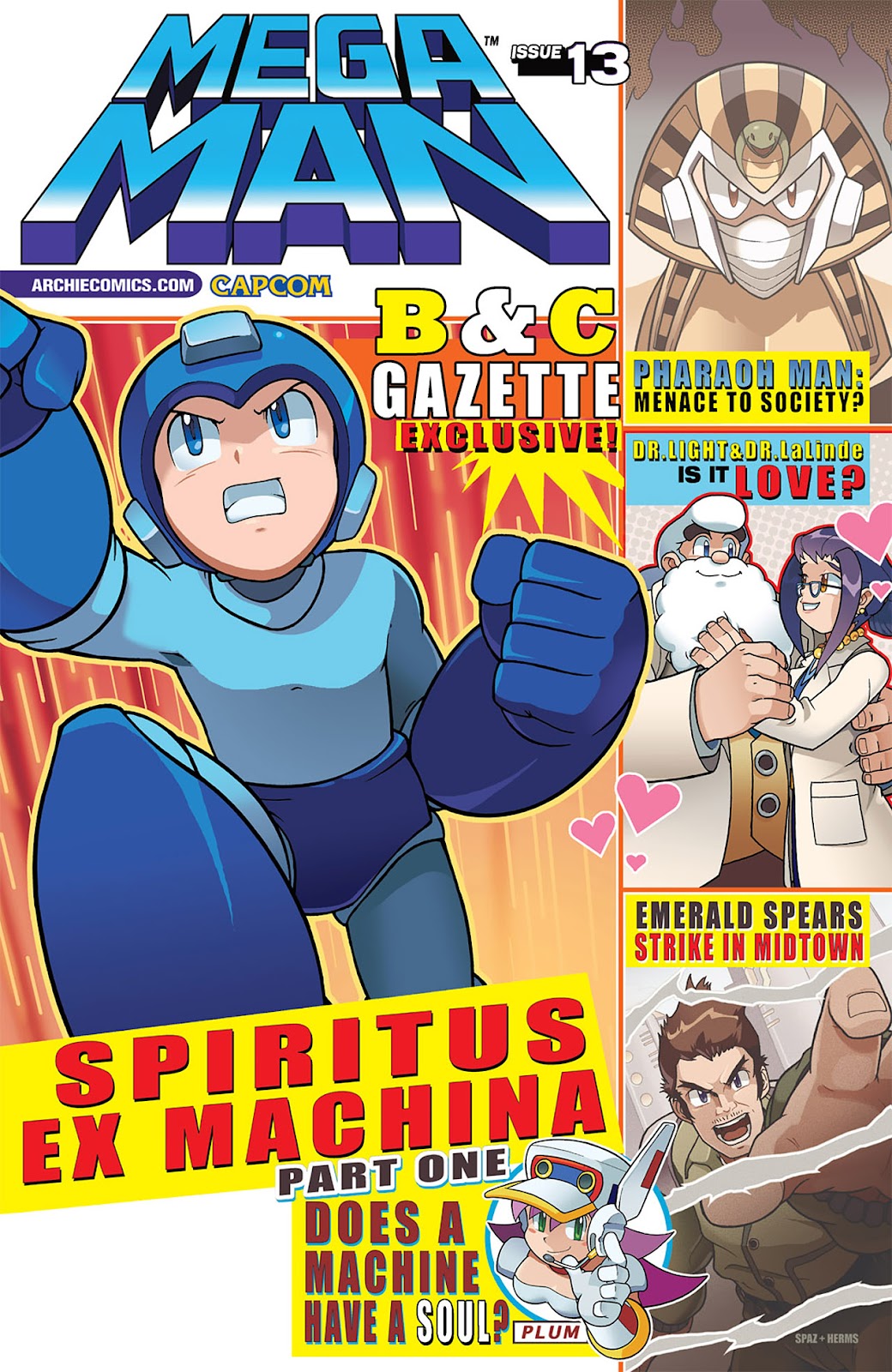 Mega Man (2011) issue 13 - Page 1