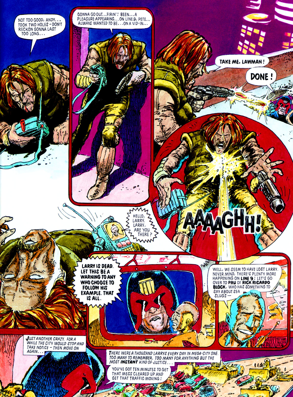 Read online Judge Dredd Megazine (Vol. 5) comic -  Issue #246 - 36
