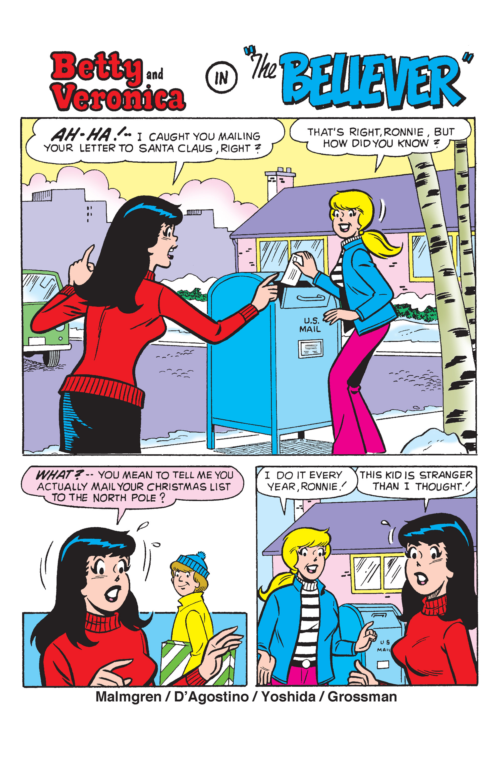 Read online Archie's Christmas Spirit comic -  Issue # TPB - 111