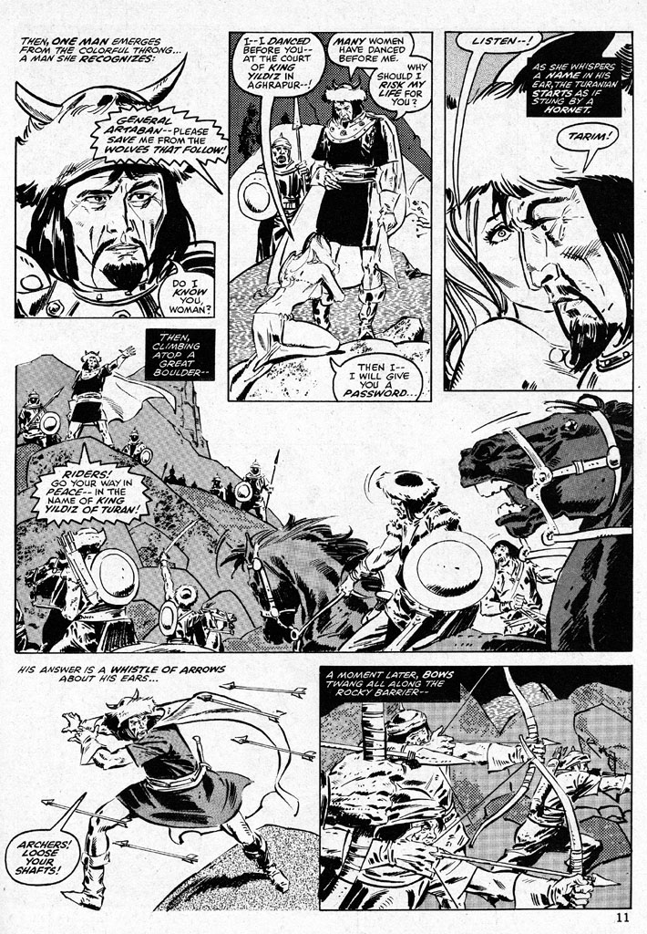 Read online The Savage Sword Of Conan comic -  Issue #38 - 11