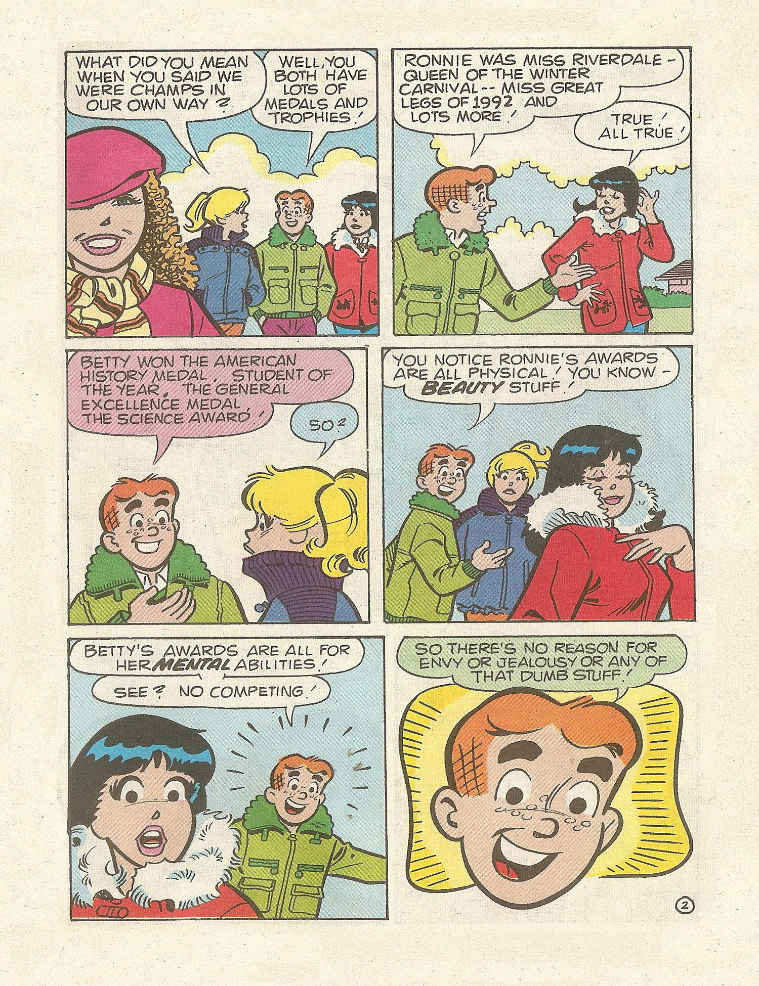 Read online Betty and Veronica Digest Magazine comic -  Issue #60 - 46