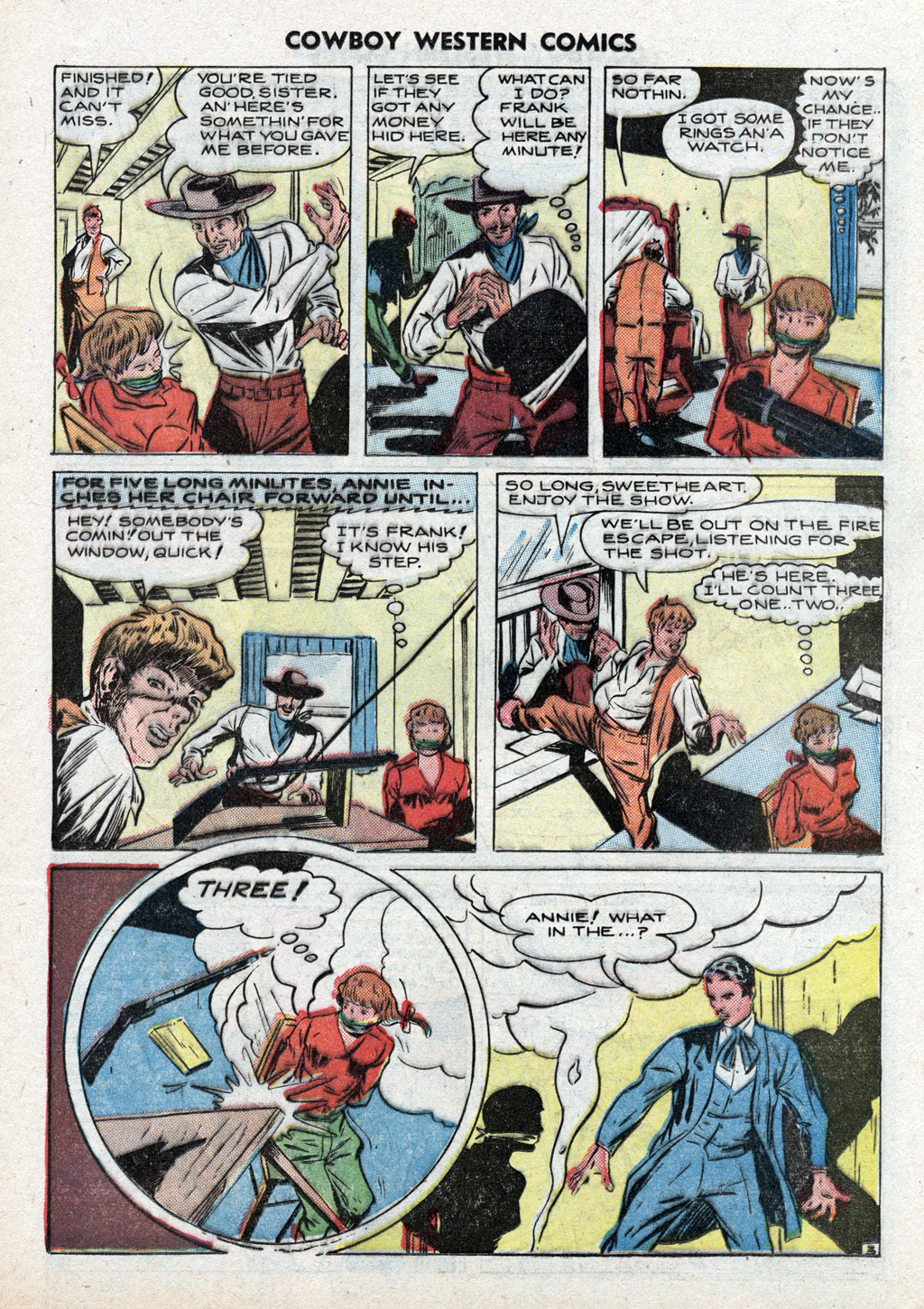 Read online Cowboy Western Comics (1948) comic -  Issue #22 - 9