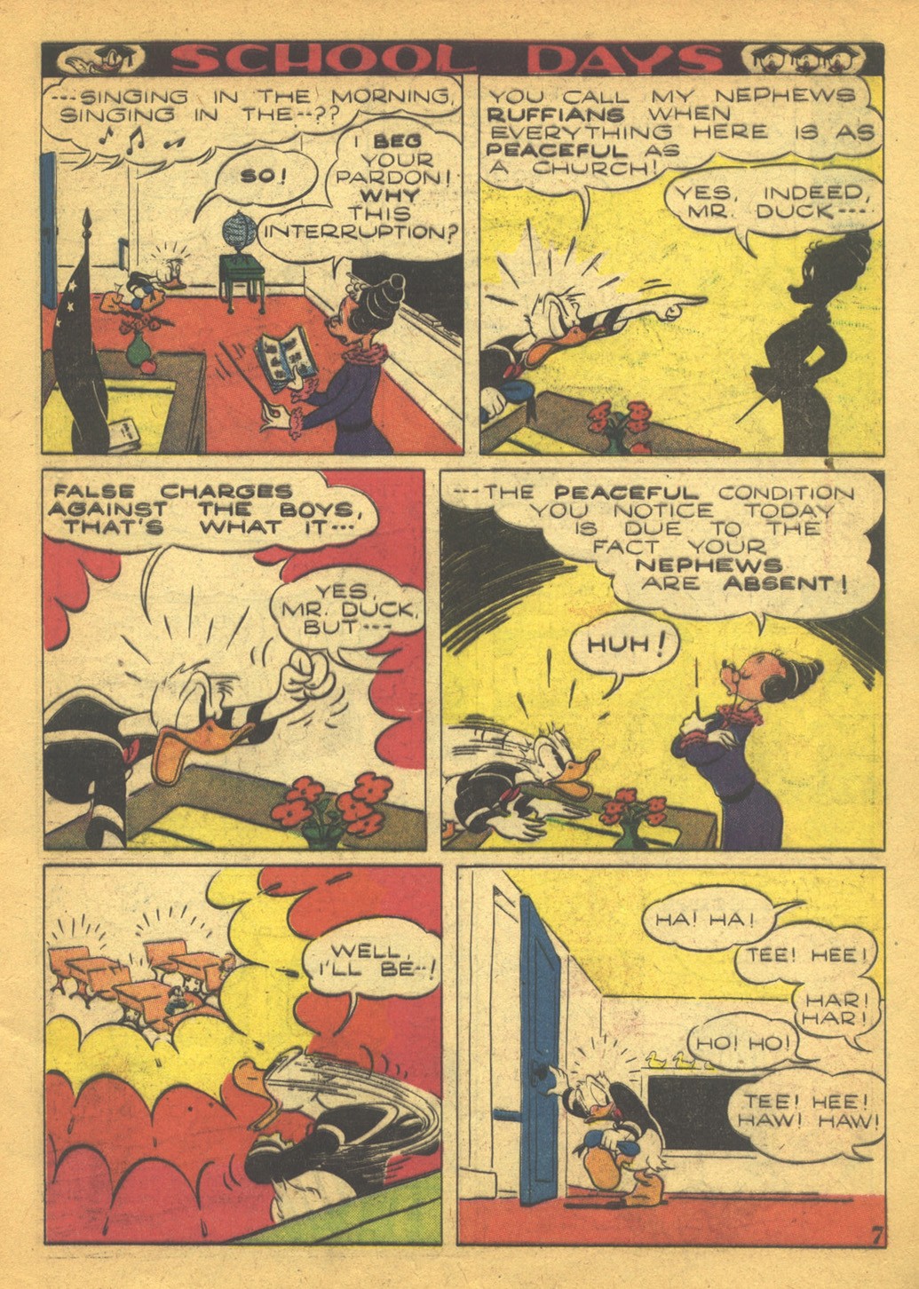 Read online Walt Disney's Comics and Stories comic -  Issue #37 - 9