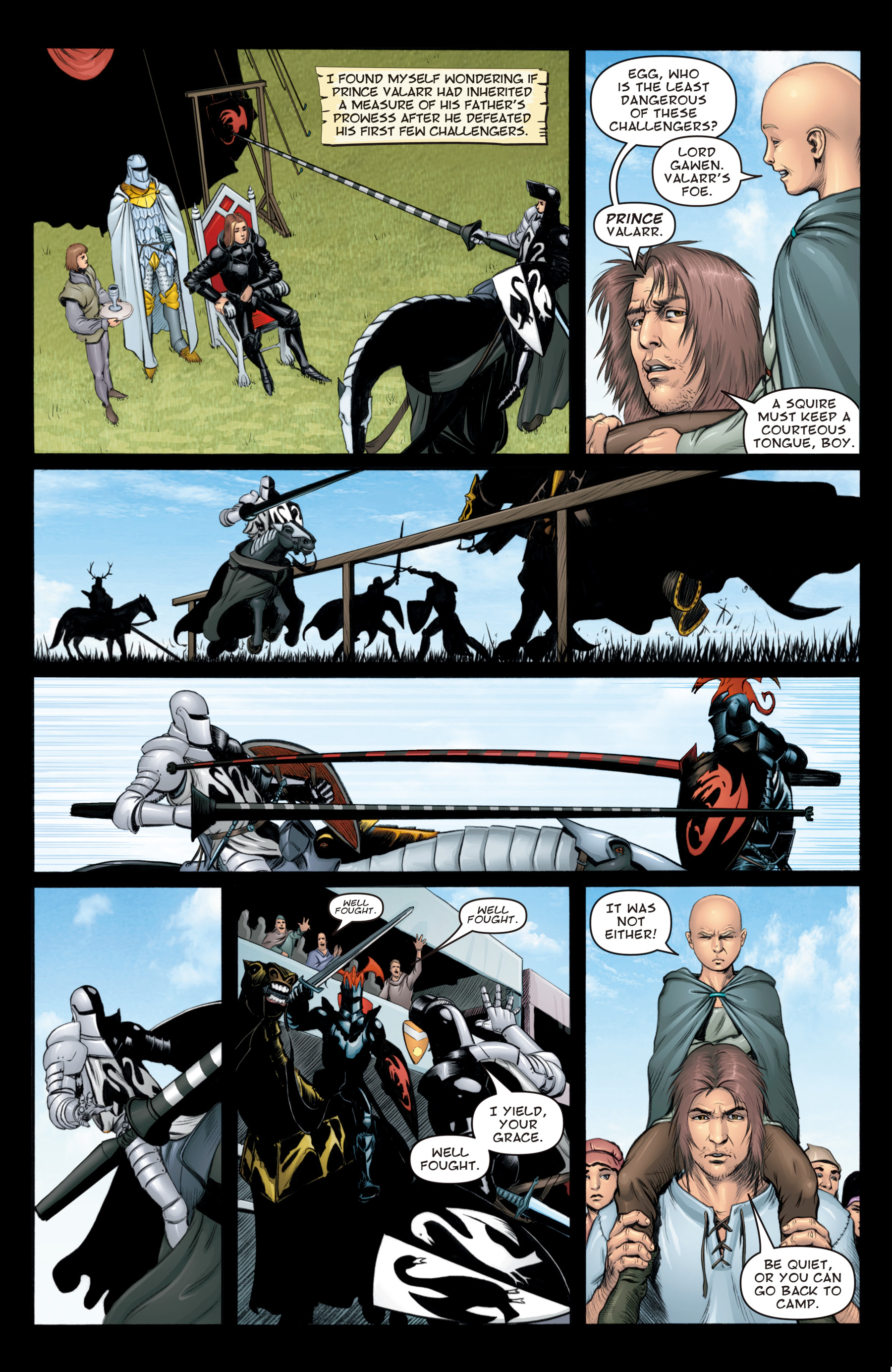 Read online The Hedge Knight: The Graphic Novel comic -  Issue # Full - 68