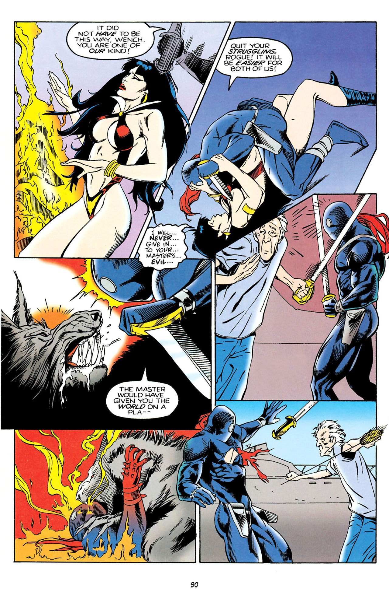 Read online Vampirella (1992) comic -  Issue # _TPB - 91
