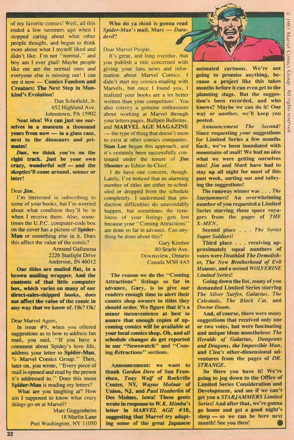 Read online Marvel Age comic -  Issue #13 - 34