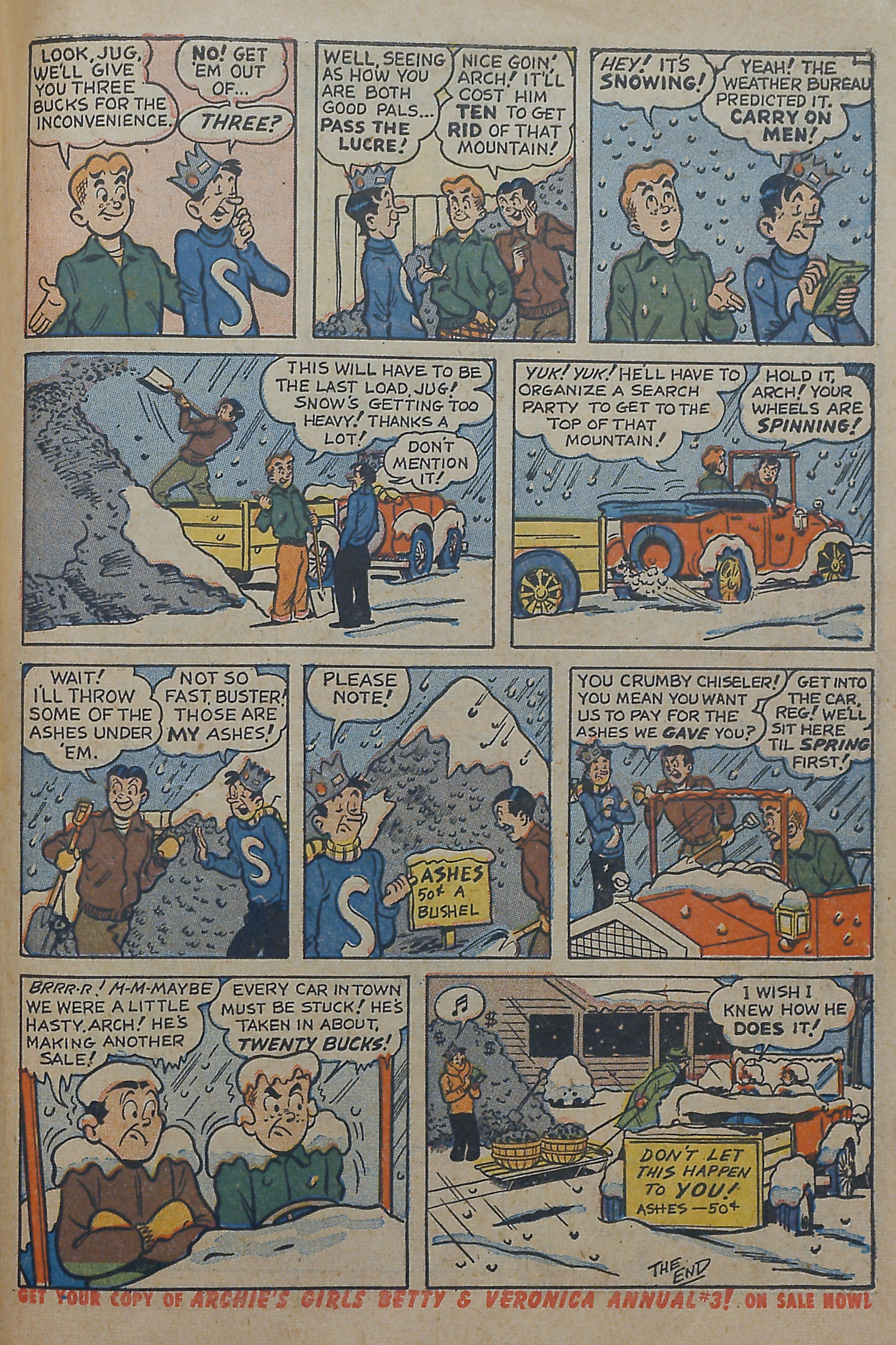 Read online Archie's Pal Jughead Annual comic -  Issue #3 - 91