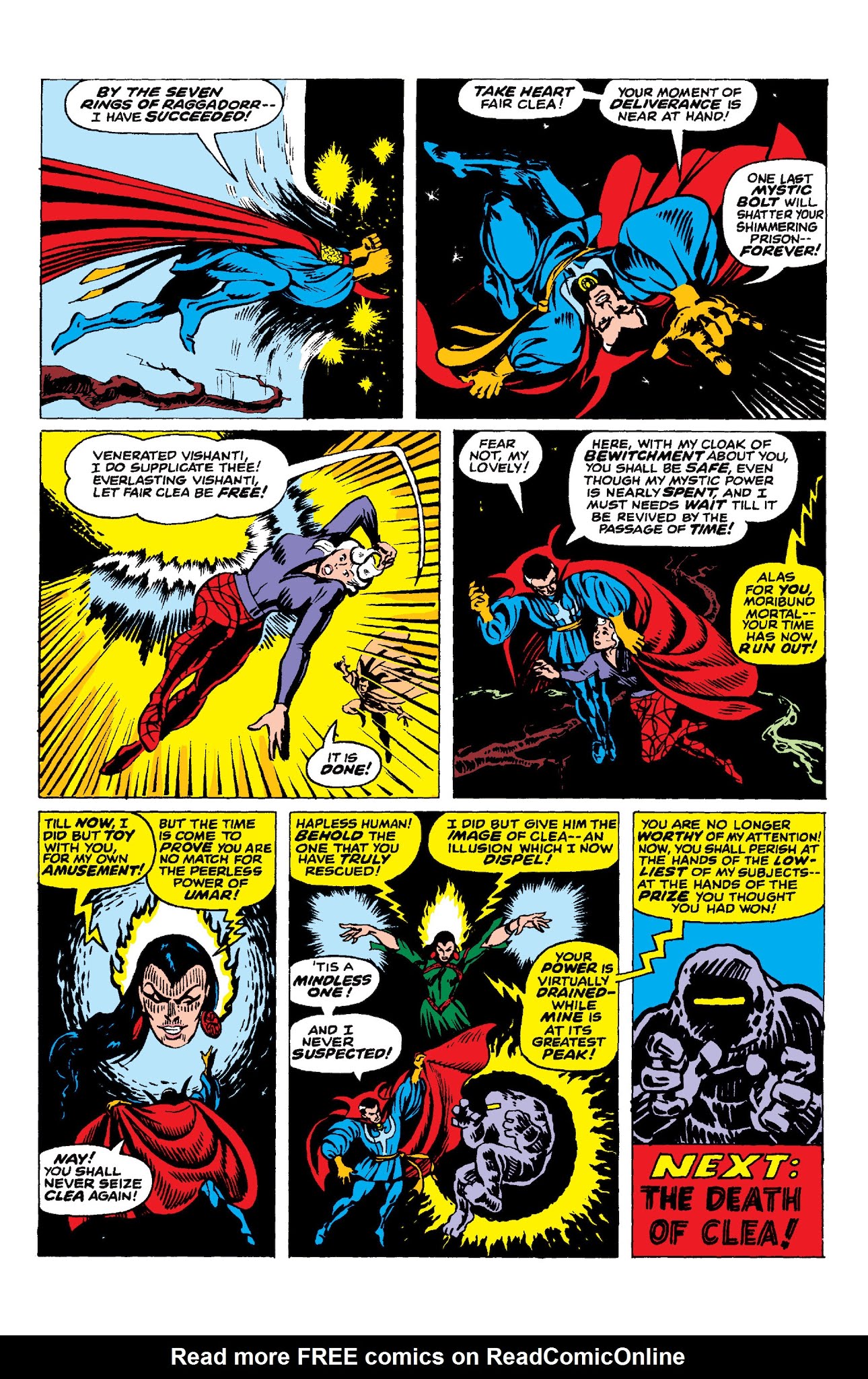 Read online Marvel Masterworks: Doctor Strange comic -  Issue # TPB 2 (Part 2) - 37