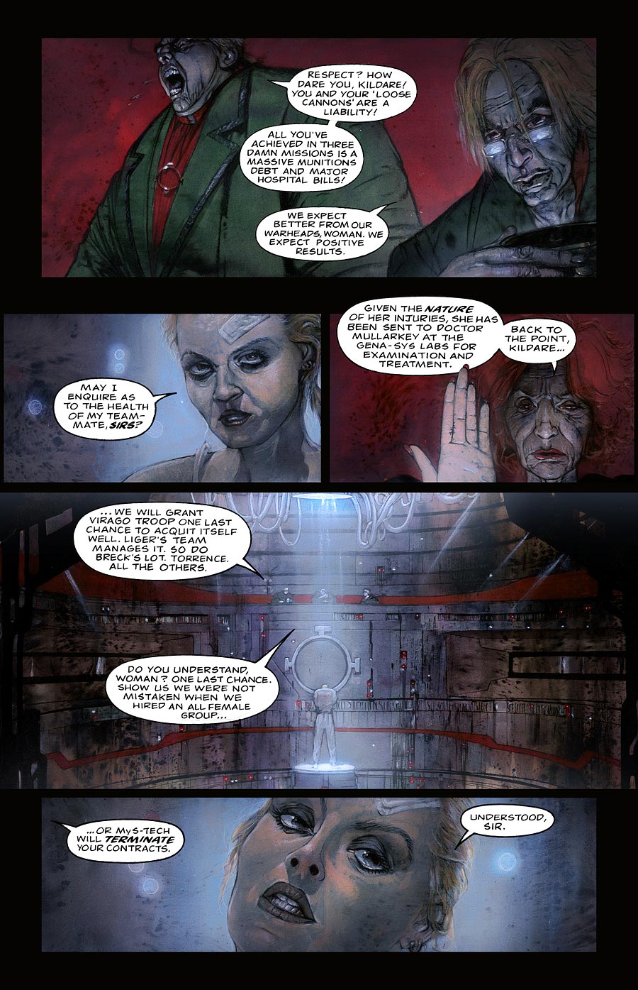 Read online Loose Cannons comic -  Issue #1 - 12
