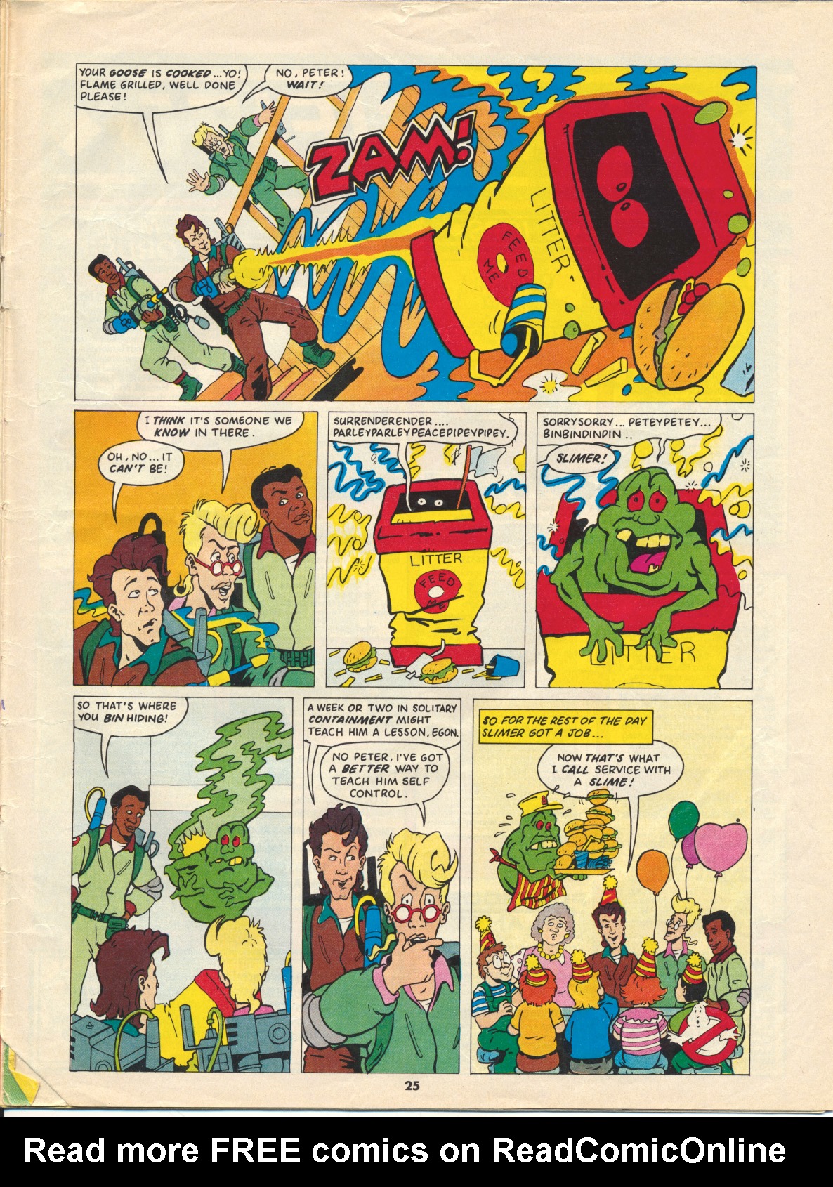 Read online The Real Ghostbusters comic -  Issue #15 - 25