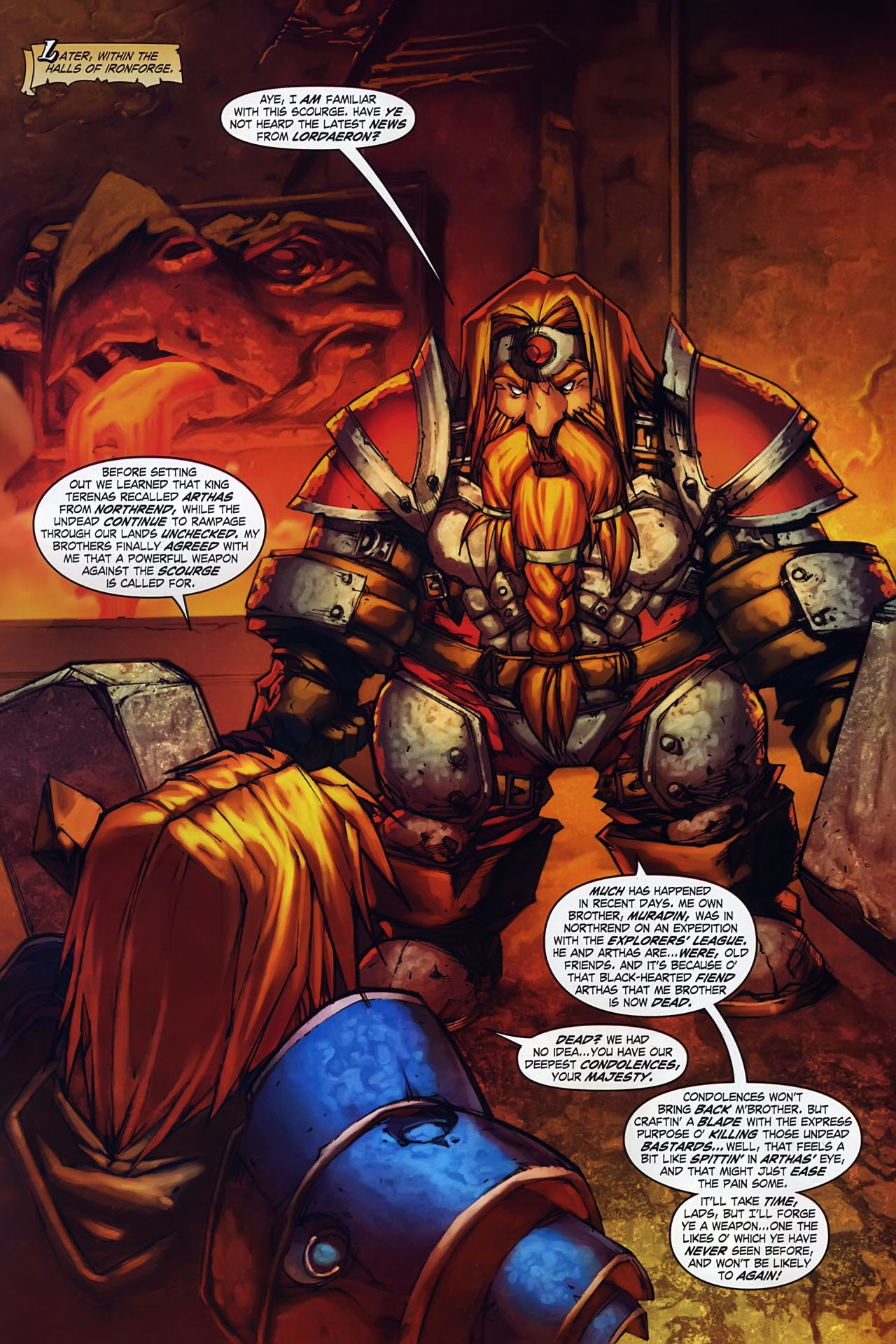 Read online World of Warcraft: Ashbringer comic -  Issue #1 - 13