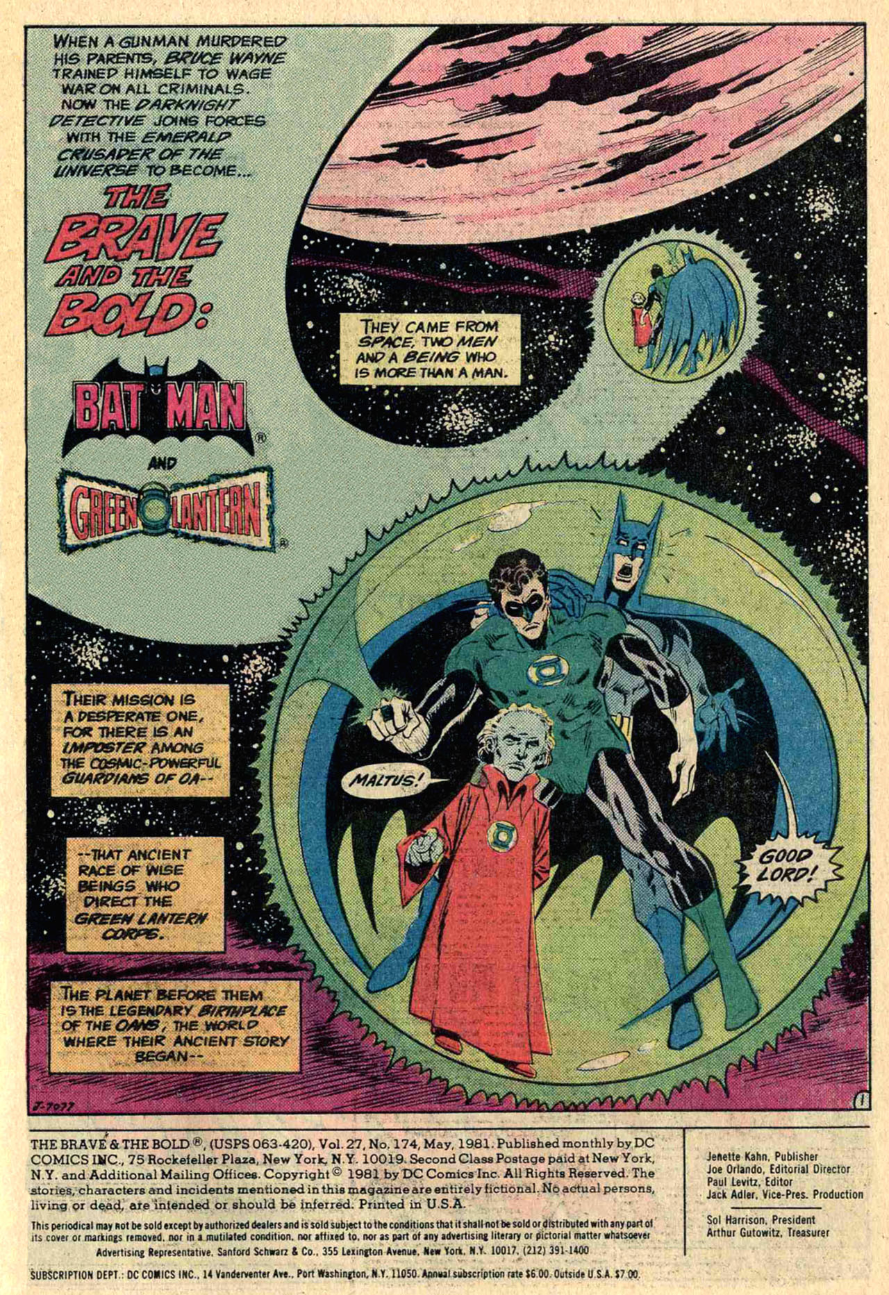Read online The Brave and the Bold (1955) comic -  Issue #174 - 3