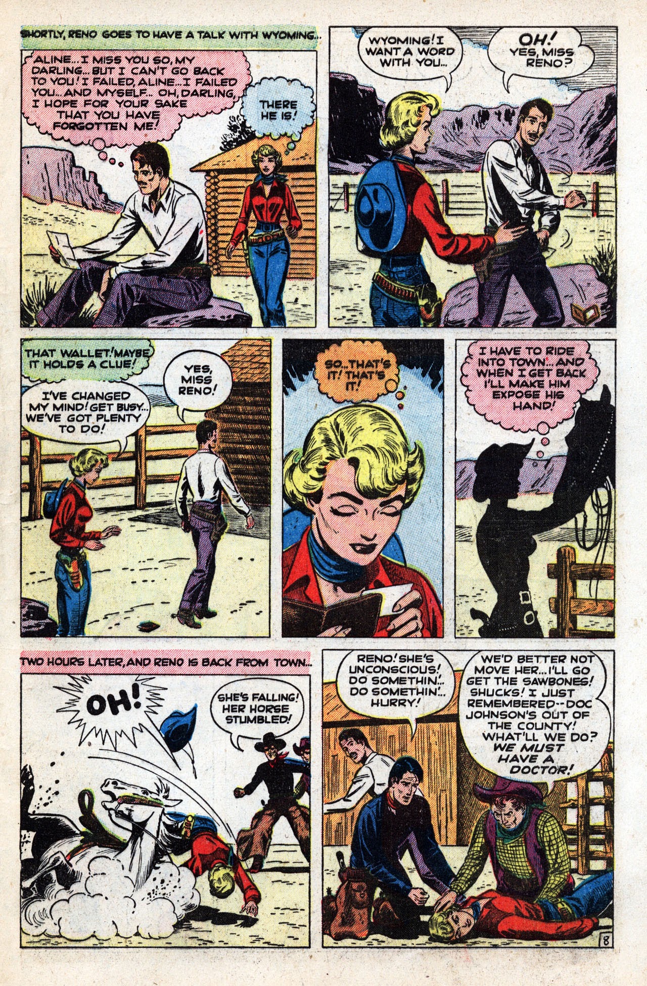 Read online Reno Browne, Hollywood's Greatest Cowgirl comic -  Issue #51 - 47