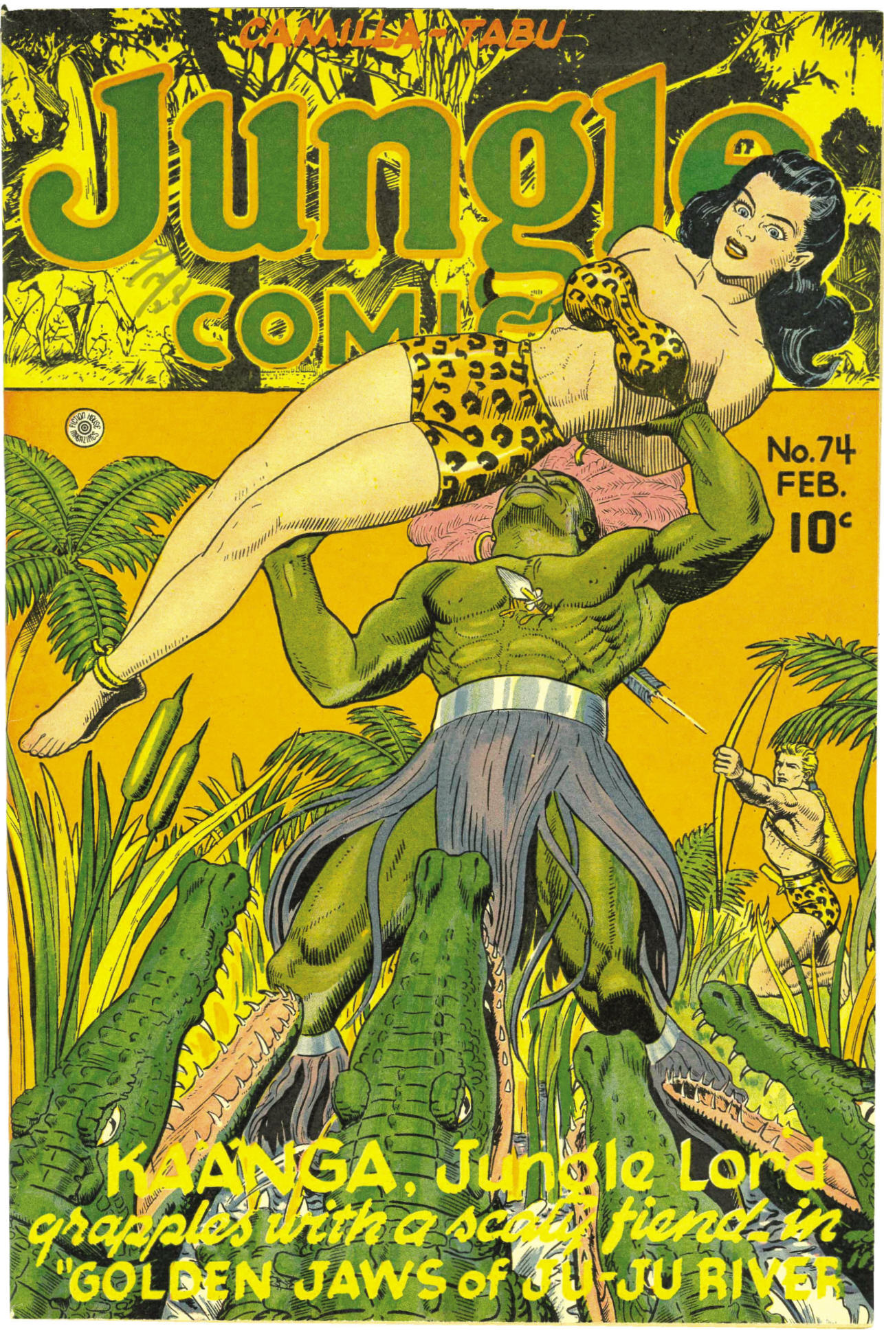 Read online Jungle Comics comic -  Issue #74 - 2