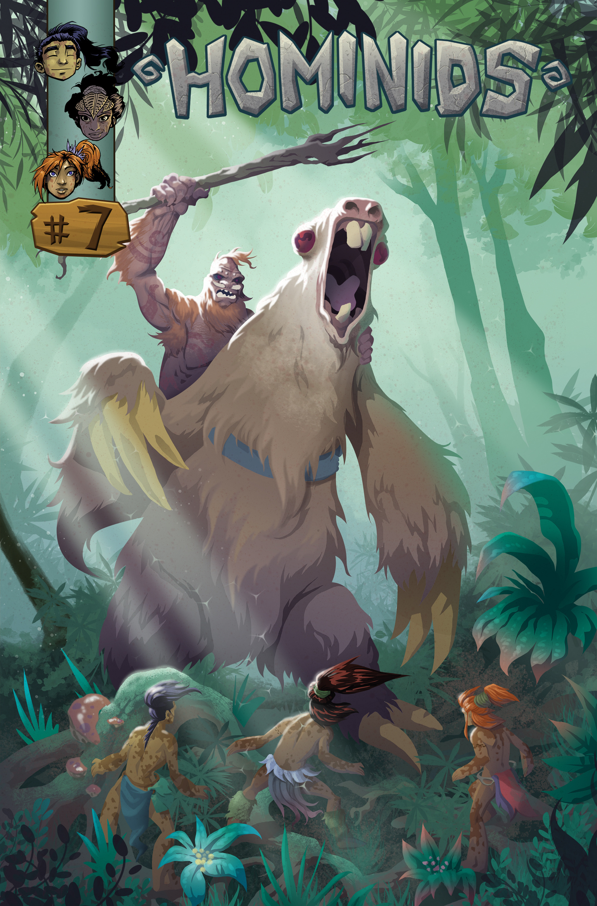 Read online Hominids comic -  Issue #7 - 1