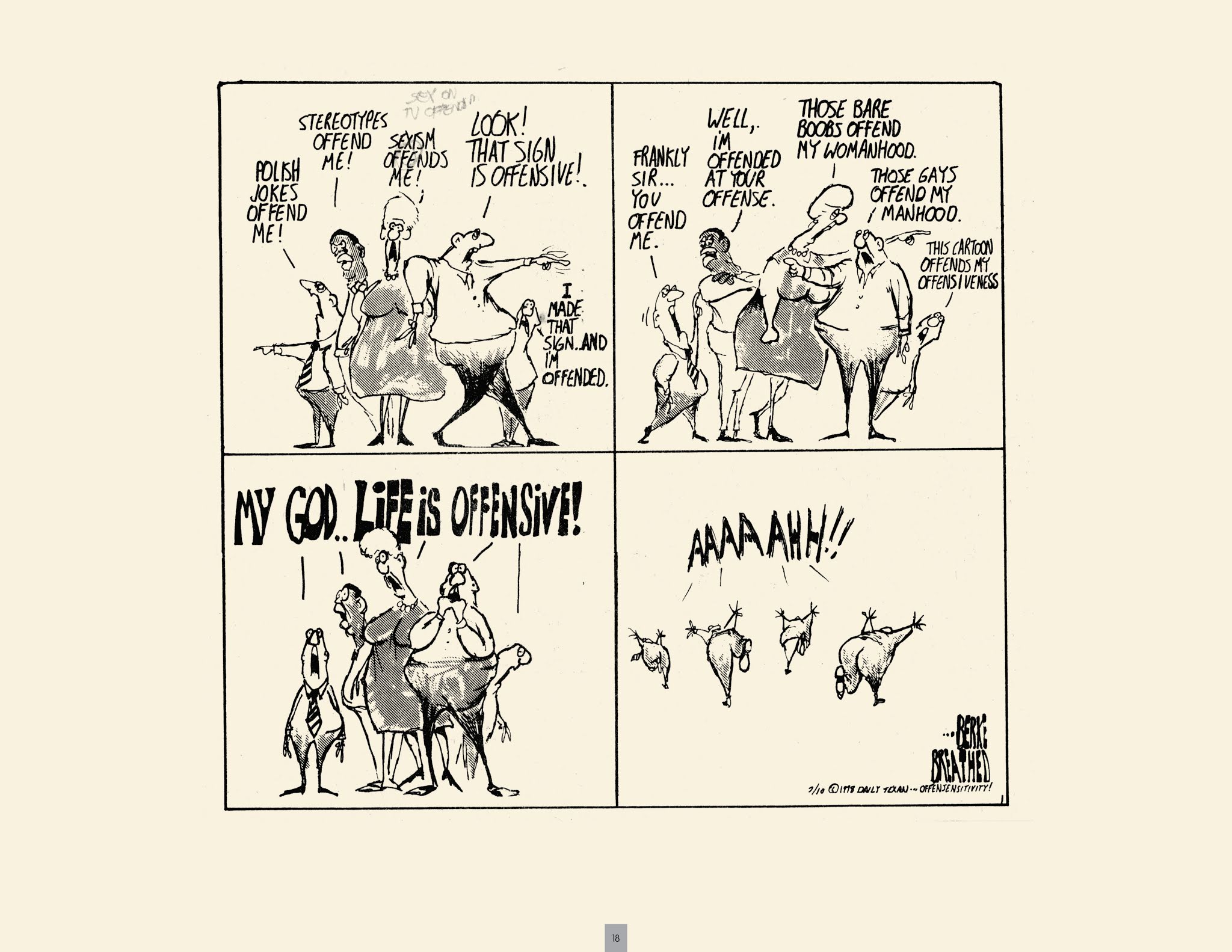 Read online Berkeley Breathed's Academia Waltz and Other Profound Transgressions comic -  Issue # TPB (Part 1) - 15
